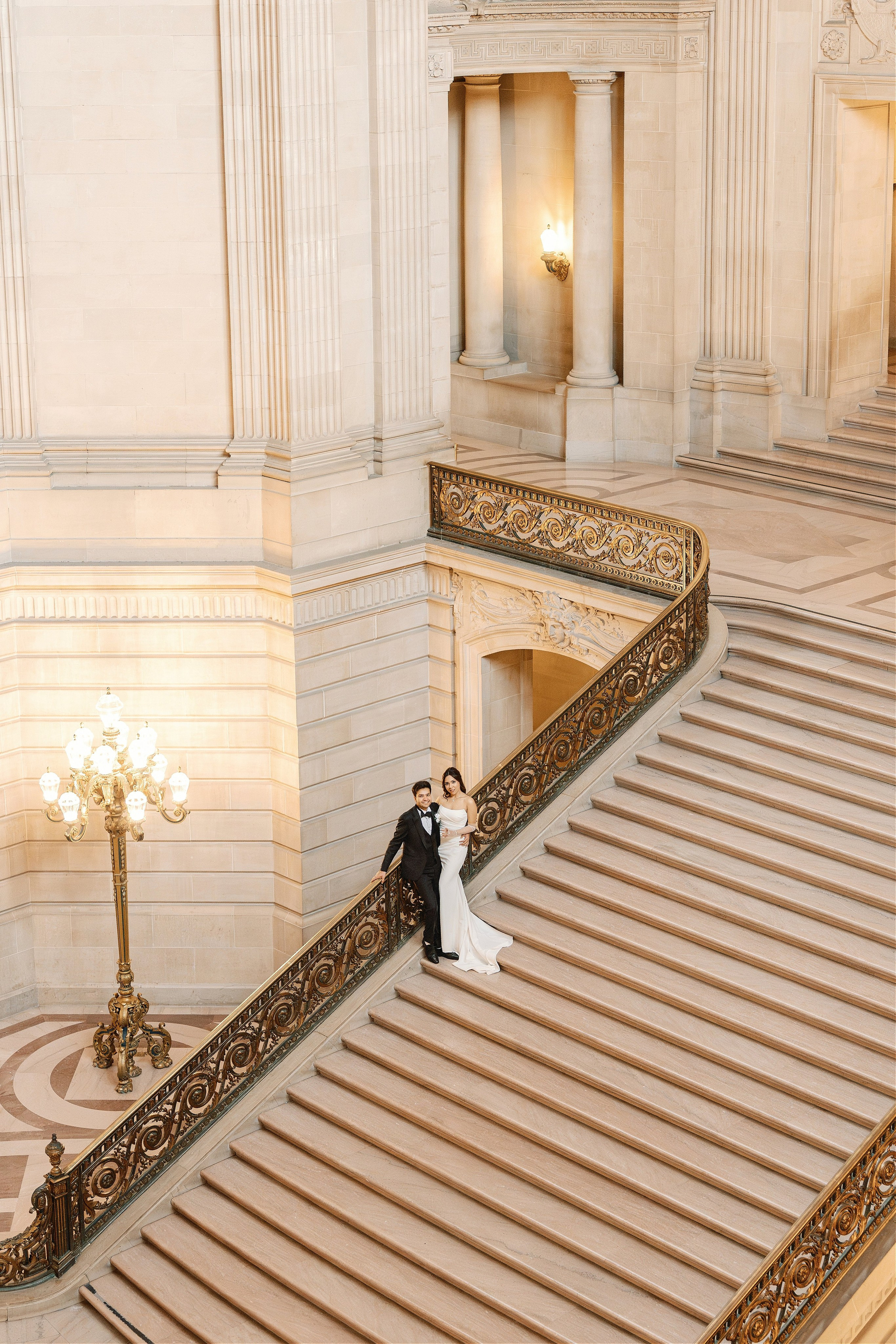 San Francisco City Hall Wedding. Wedding Photography & Videography Team in California, Los Angeles, San Francisco, San Diego and Travel