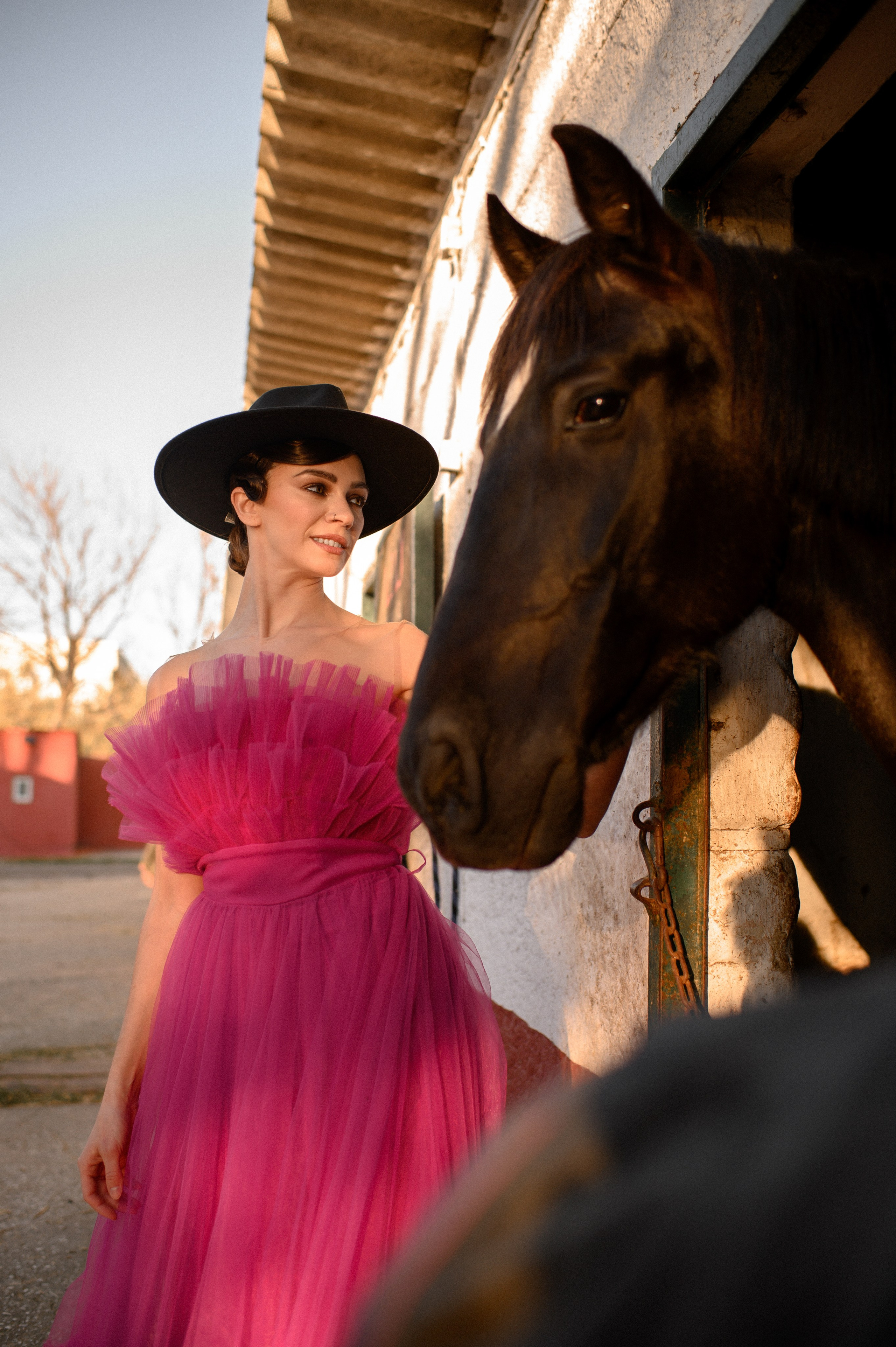 Sofia evening horse ride. Family, children, portrait, and event photography in Thessaloniki