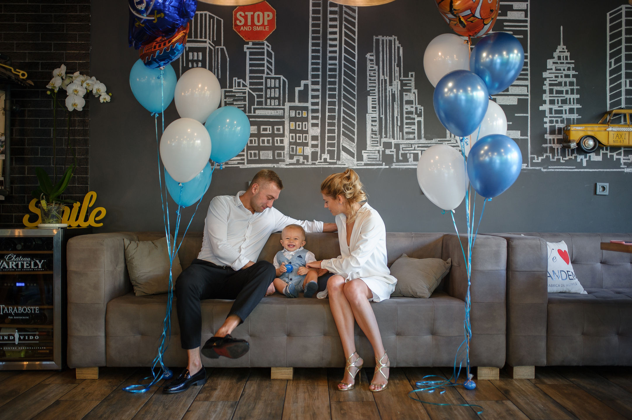 День Рождения Alexa (1 год). Семейный фотограф в Кишинёве THOMAS SHTIFT