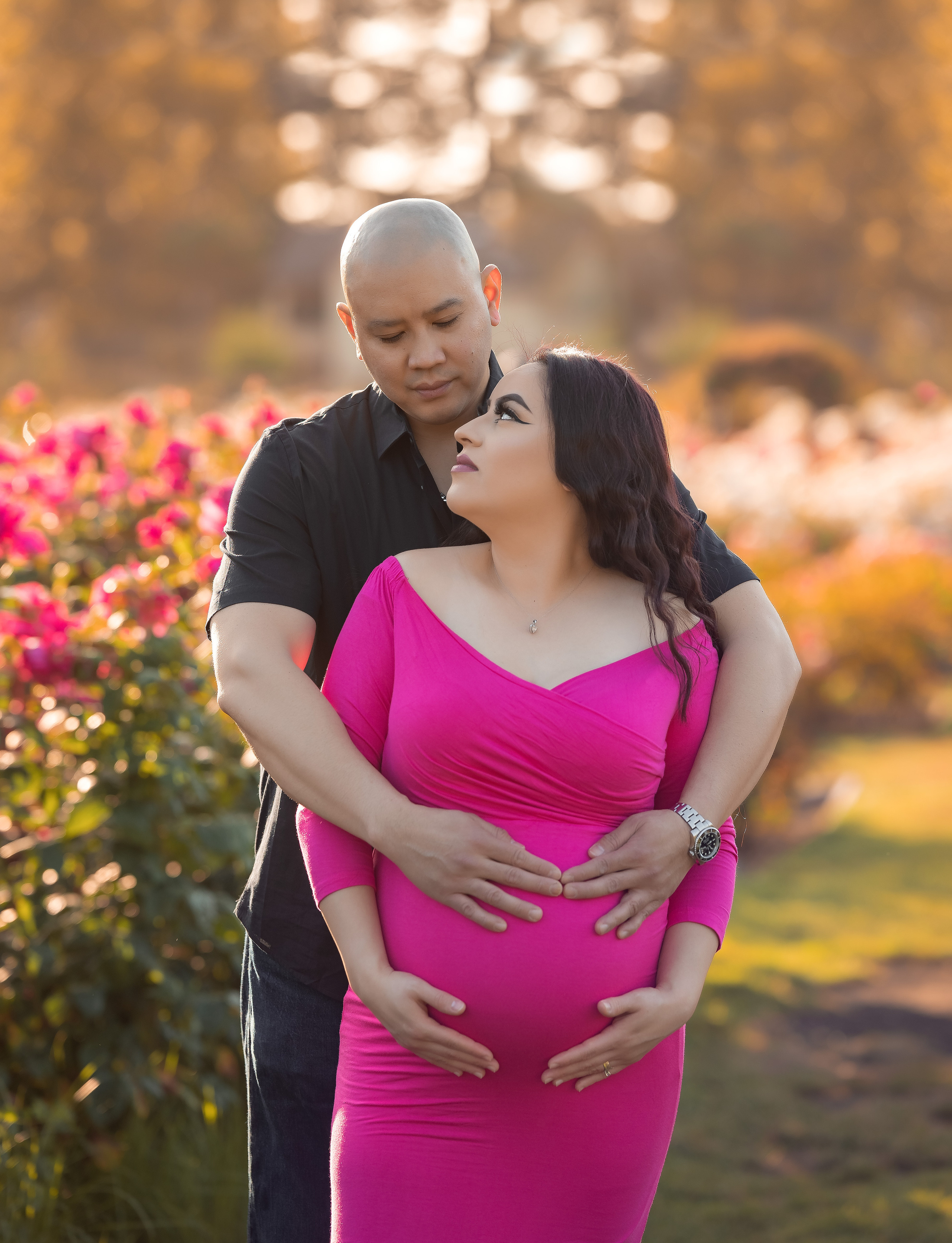 Maternity photoshoot in San Jose, Bay Area. Couples & Families photographer in Bay Area, San Jose, California