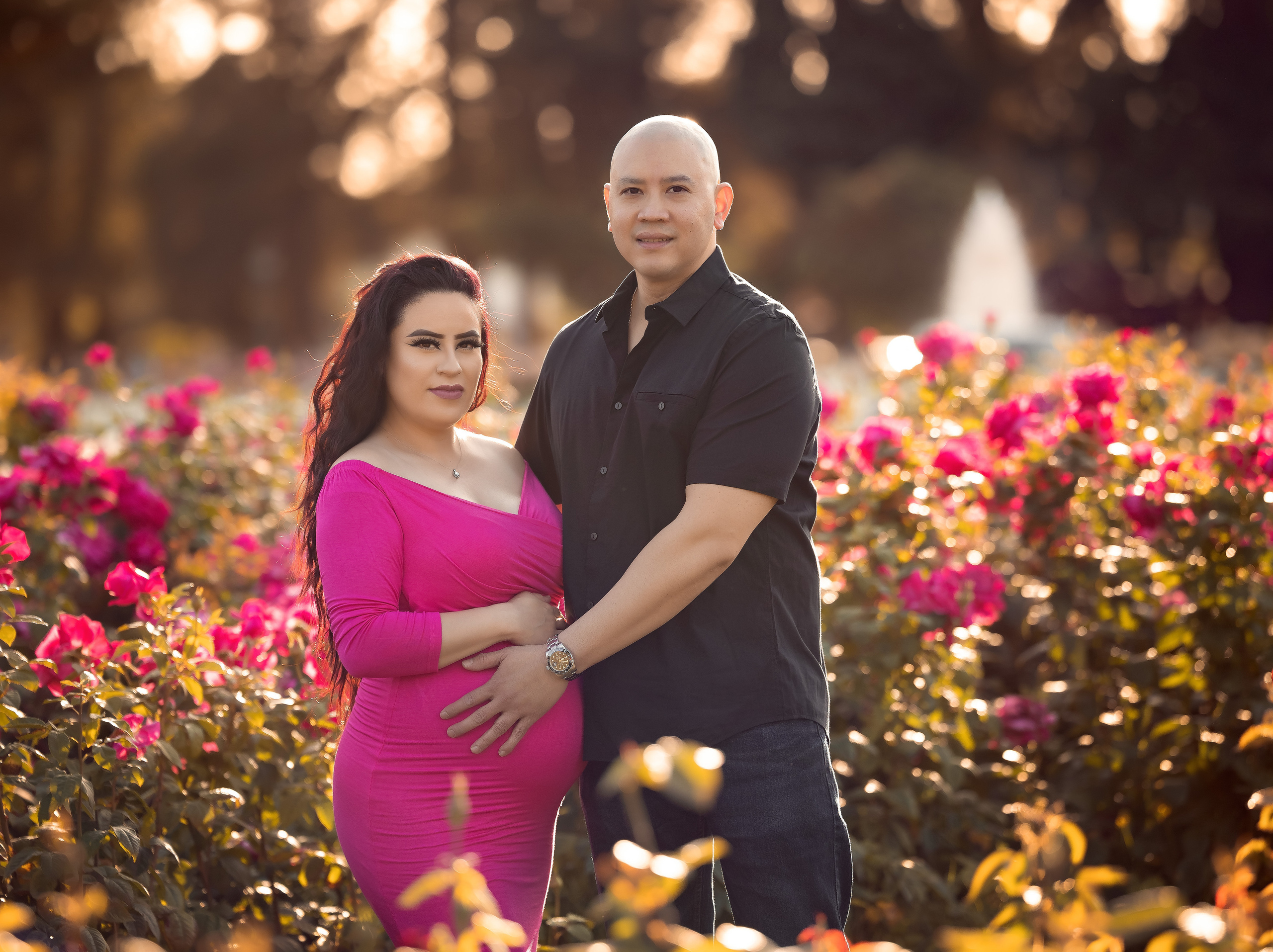 Maternity photoshoot in San Jose, Bay Area. Couples & Families photographer in Bay Area, San Jose, California