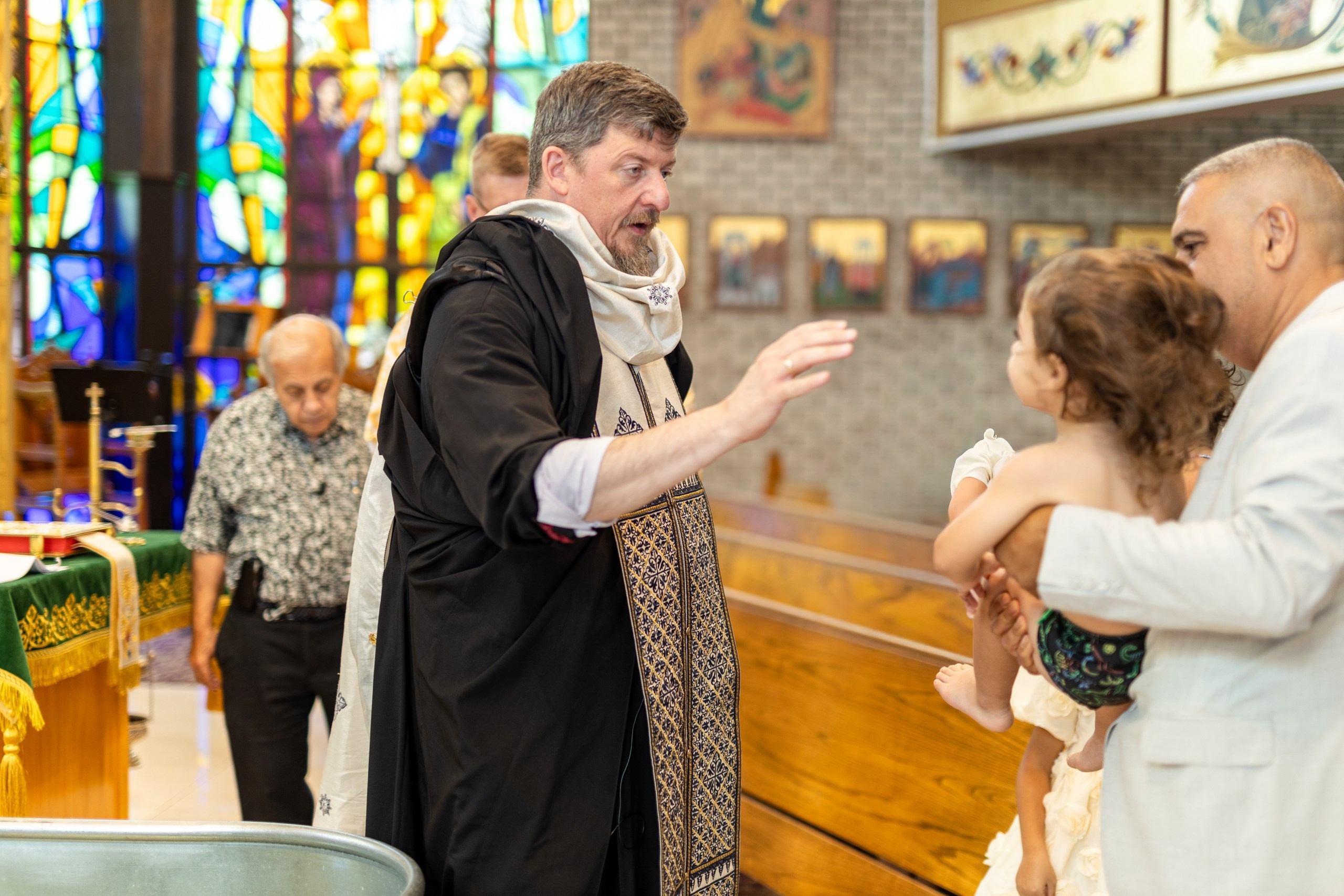 A Blessed Orthodox Baptism for Two. Family, lifestyle, and commercial photography in New York and New Jersey