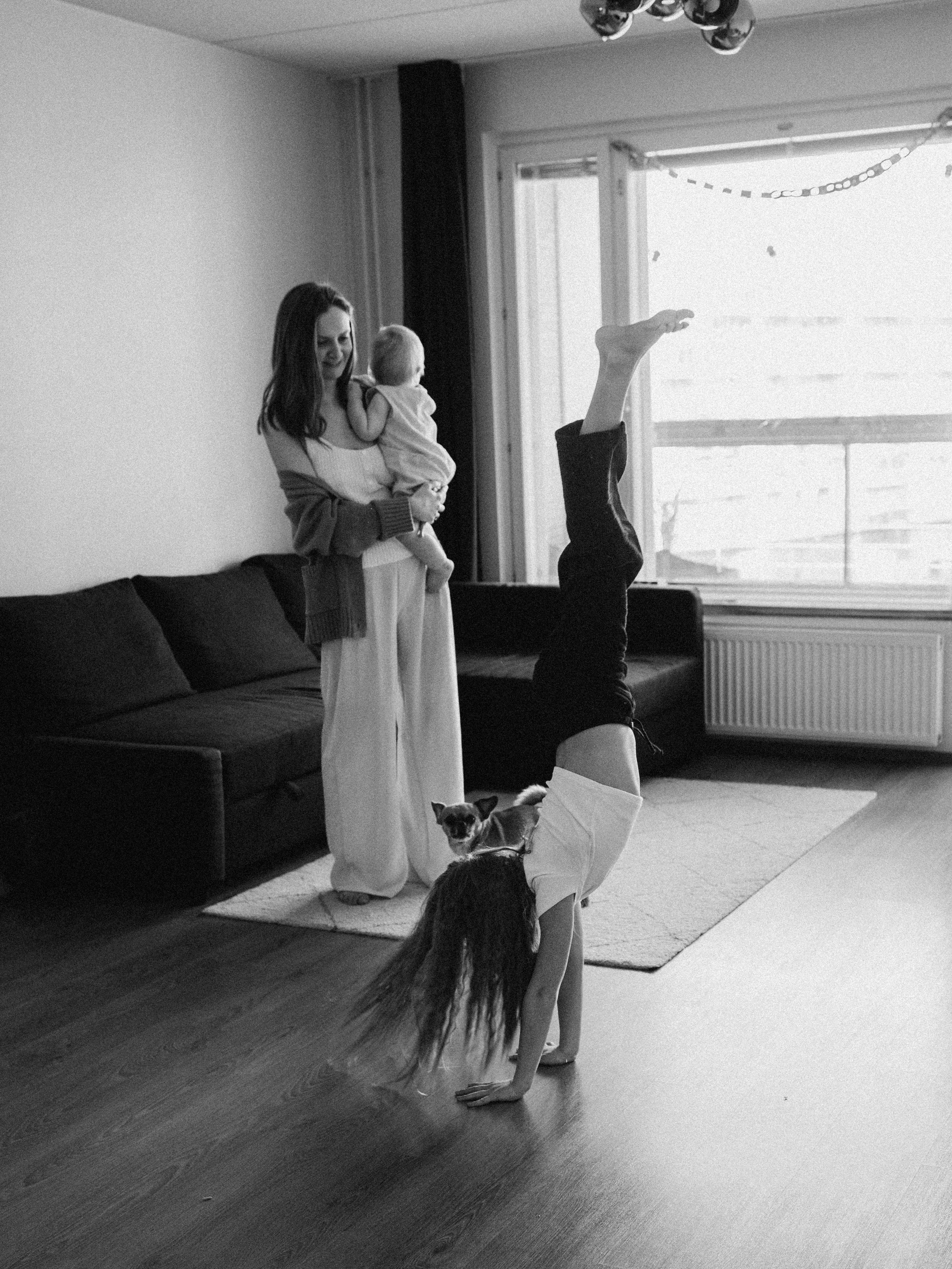 Victoria’s family. Kristina, portrait and family photographer in Helsinki