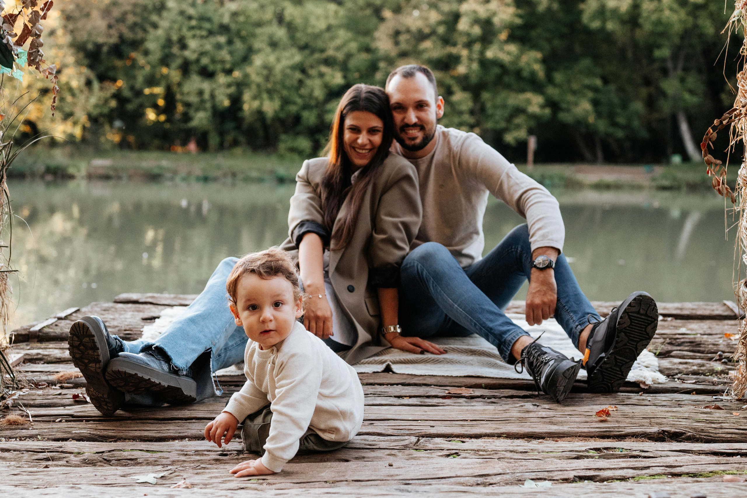 Ana, Miloš i Balša - porodično fotografisanje. Dečiji i porodični fotograf
