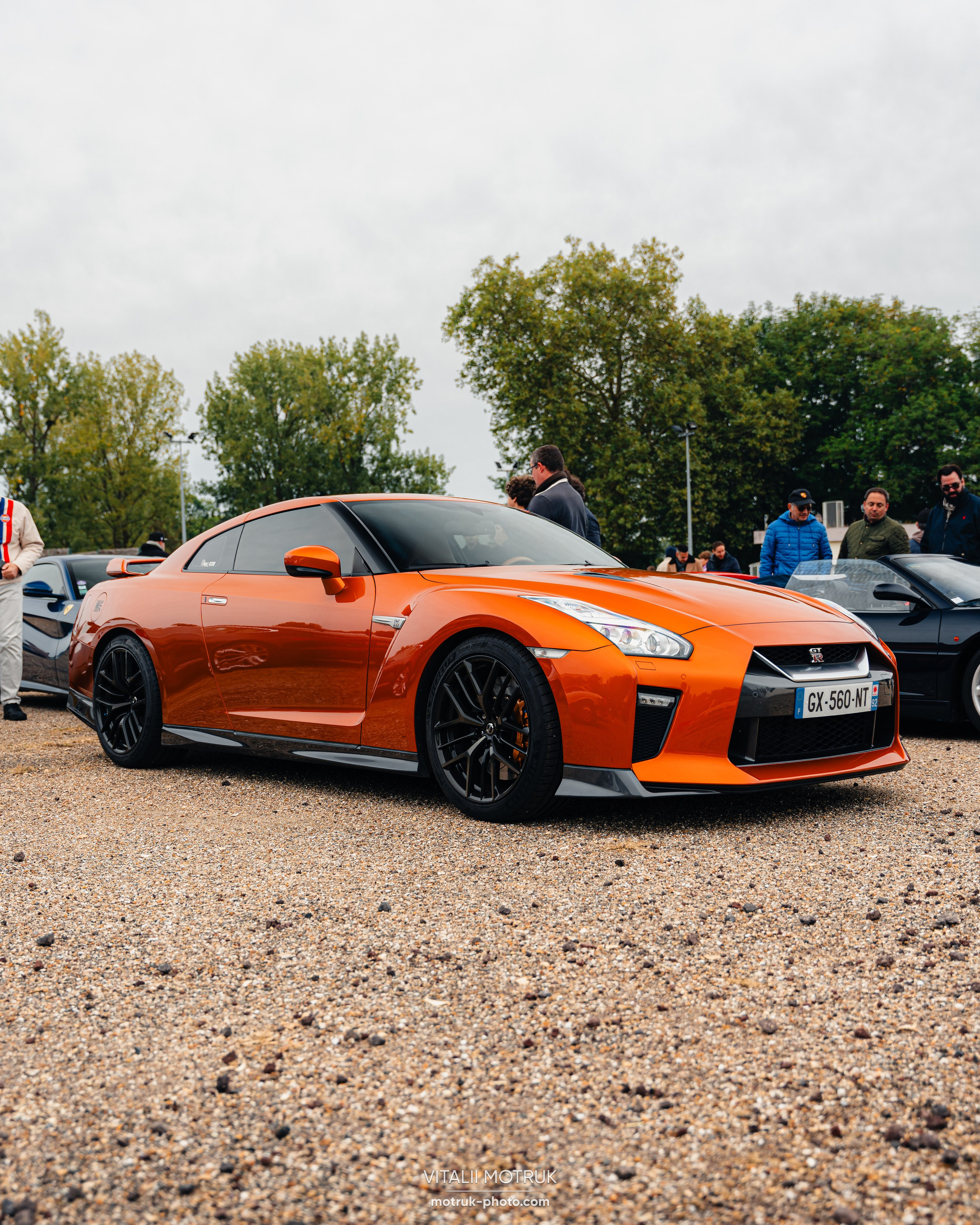 Cars and Coffee 29 septembre 2024. Photographe de voitures à Paris — Vitalii Motruk