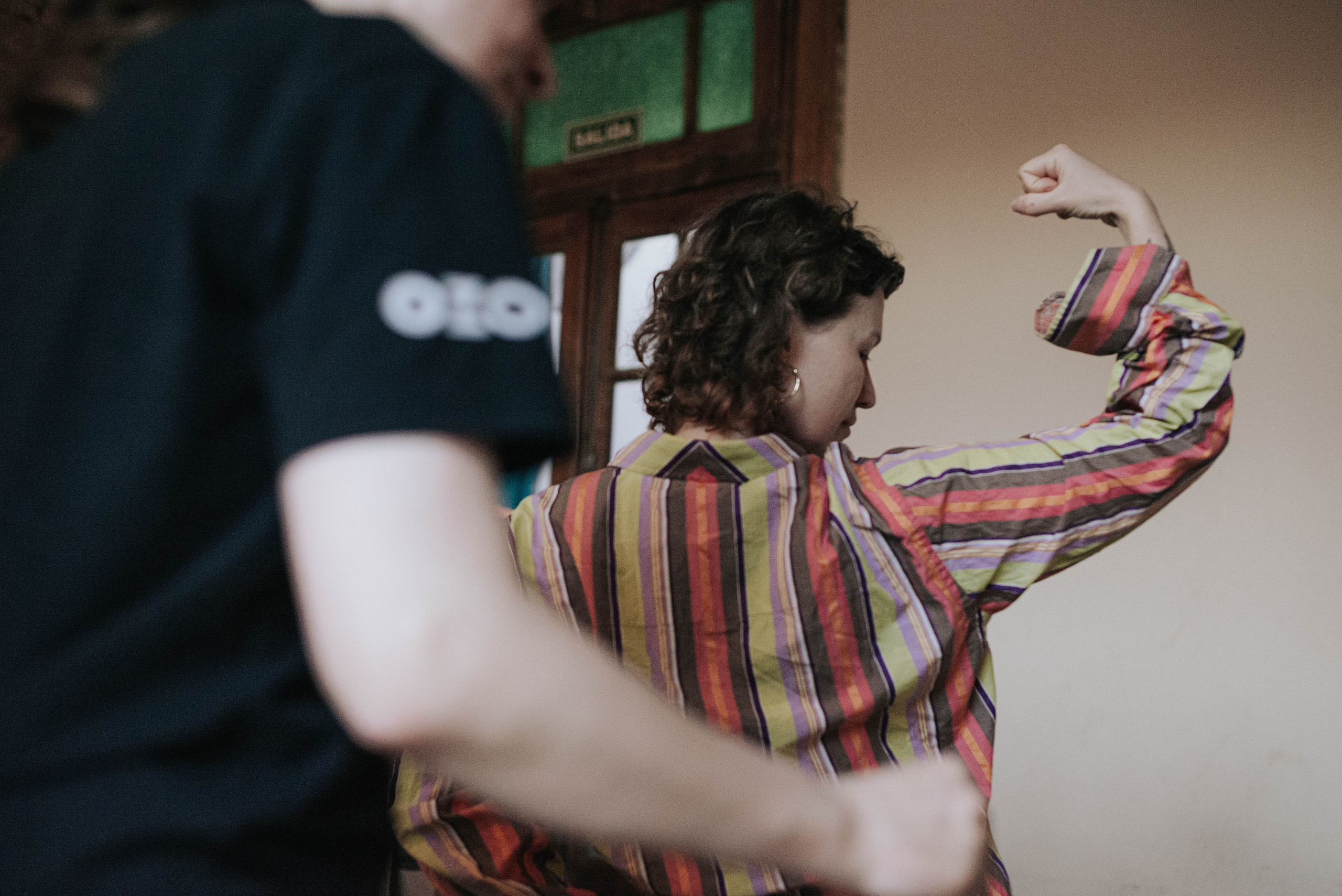 Репетиция @ojo.teatro. Photographer @elmirkami in the city of Buenos Aires