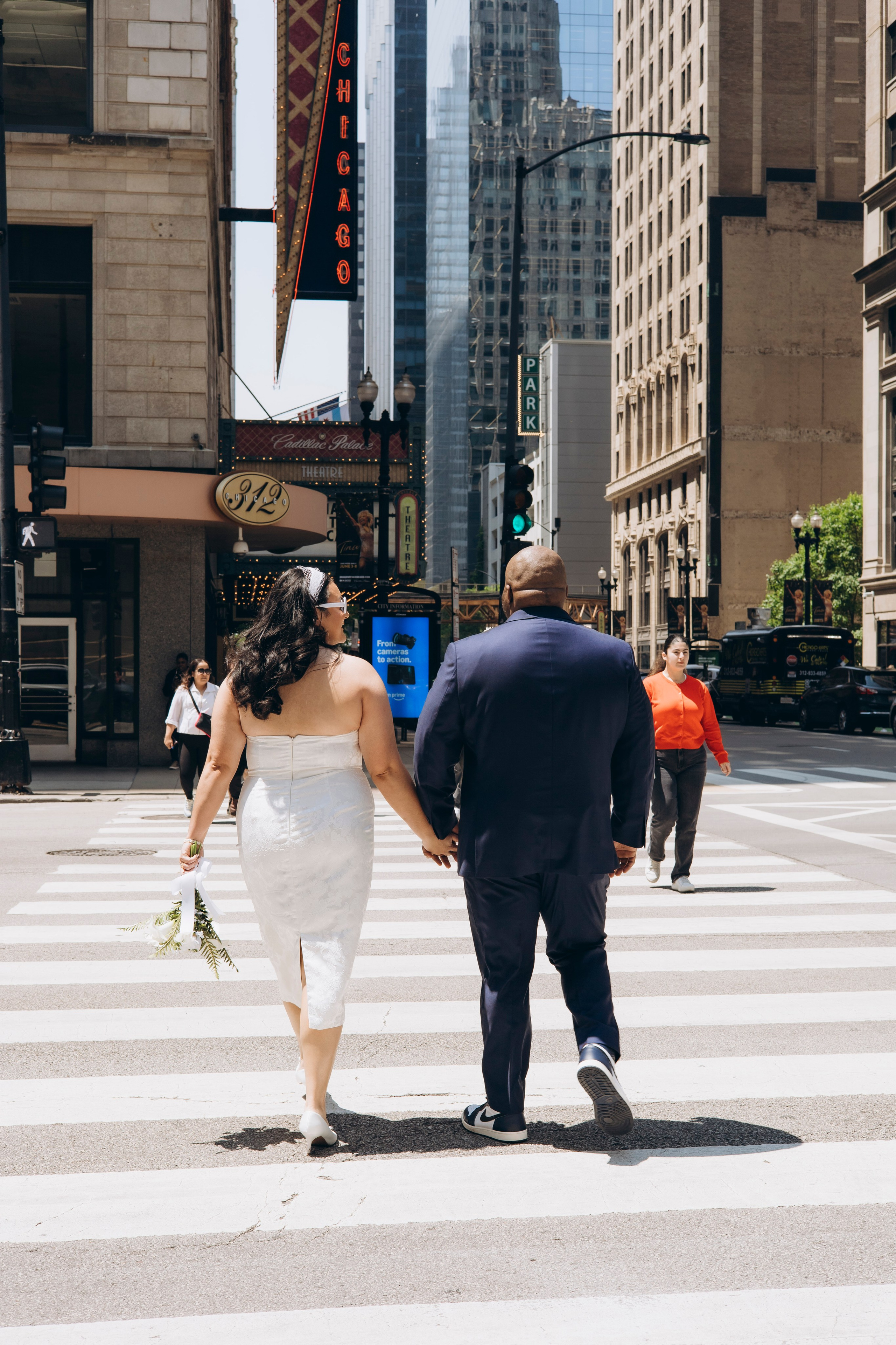 Intimate City Elopement in Downtown Chicago