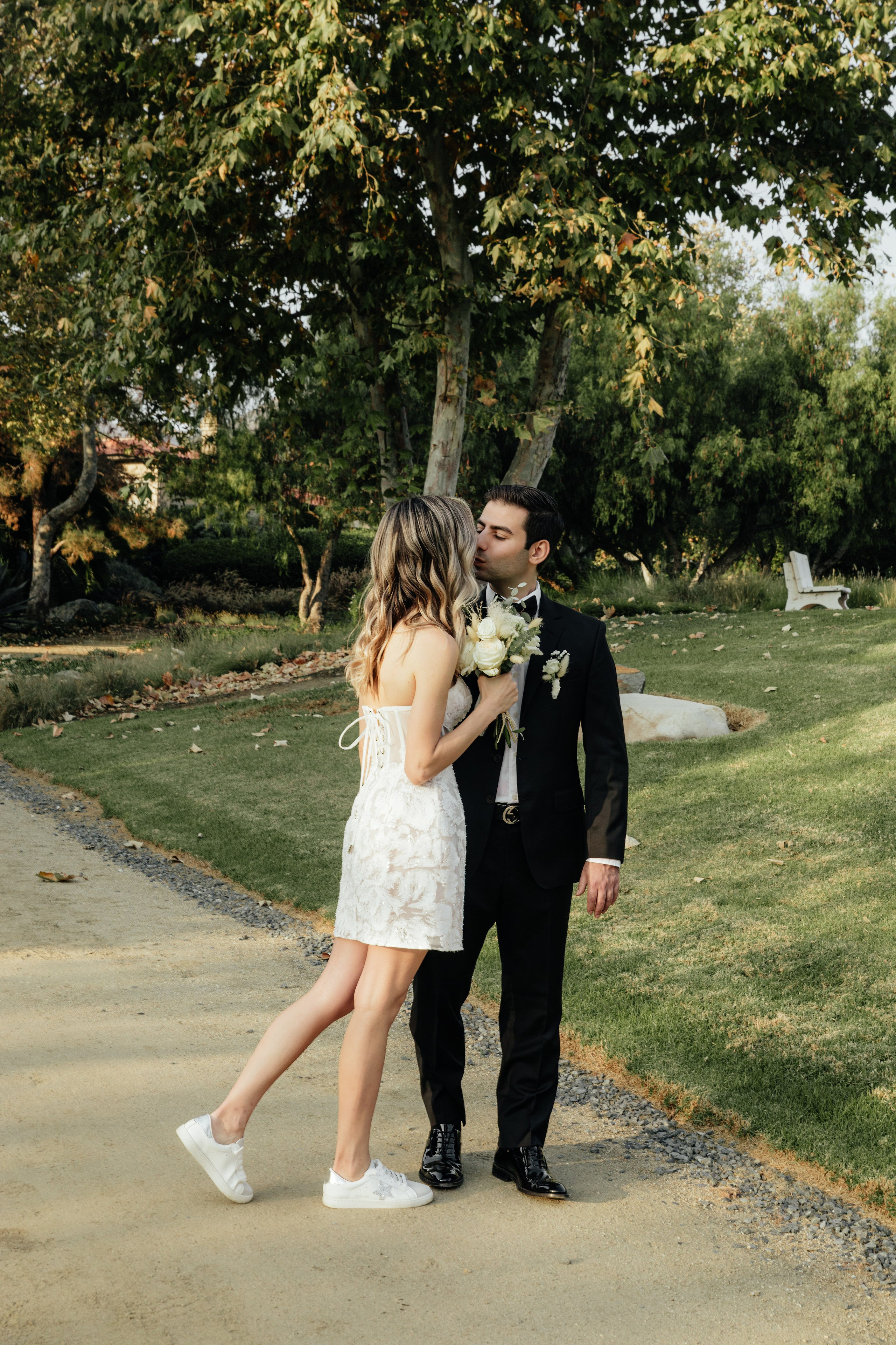 Romantic Backyard Wedding