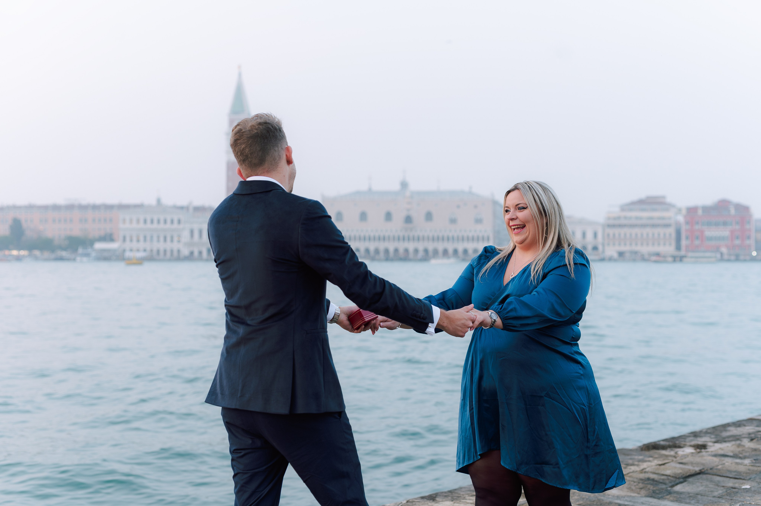 Proposal island San Giorgio. Фотограф в Венеции Anna Terzi