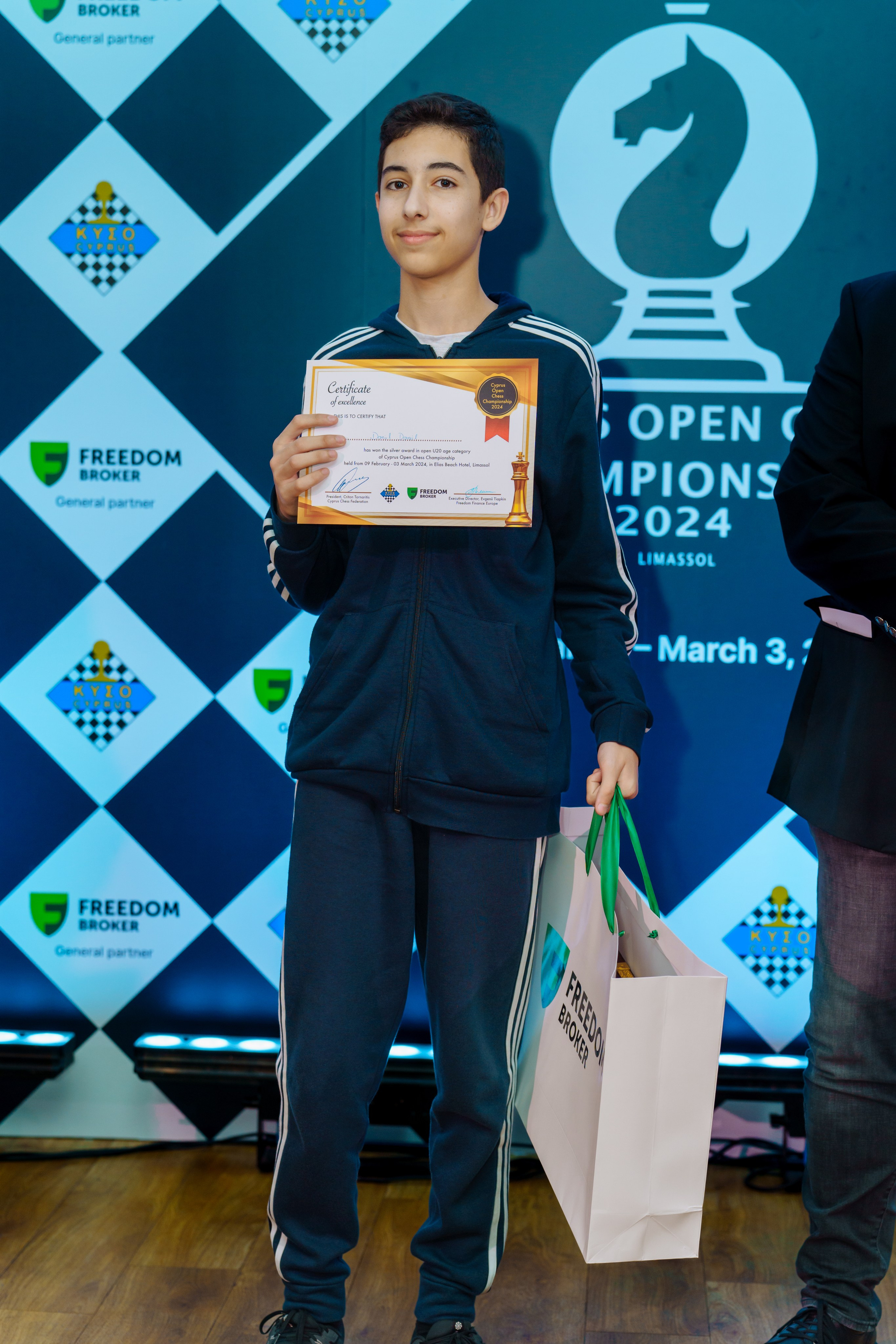 Chess. Photographer in Cyprus