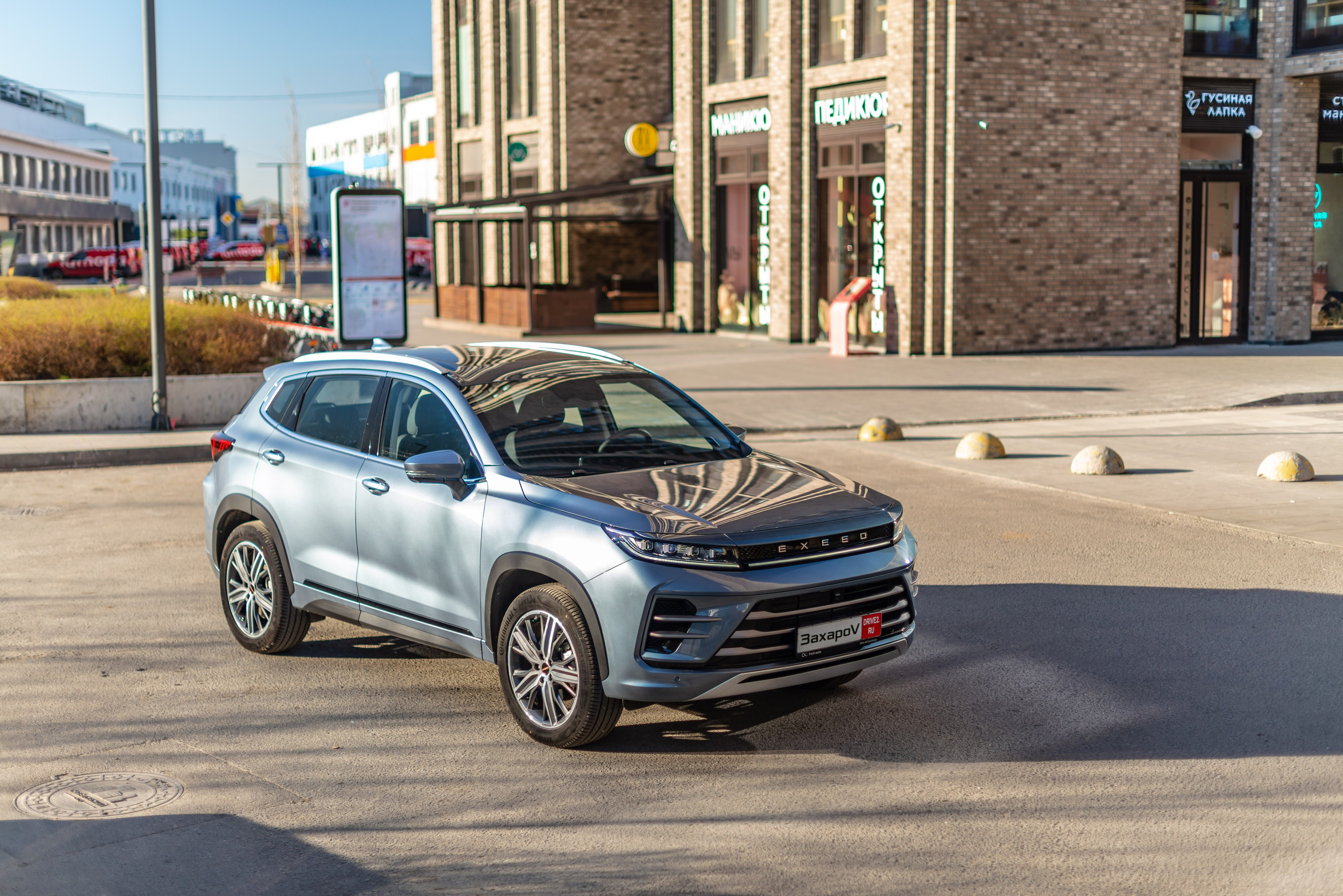 Фотосессия автомобиля Chery Exeed LX. ФОТОГРАФ МЕКСИКА КИНТАНА-РОО