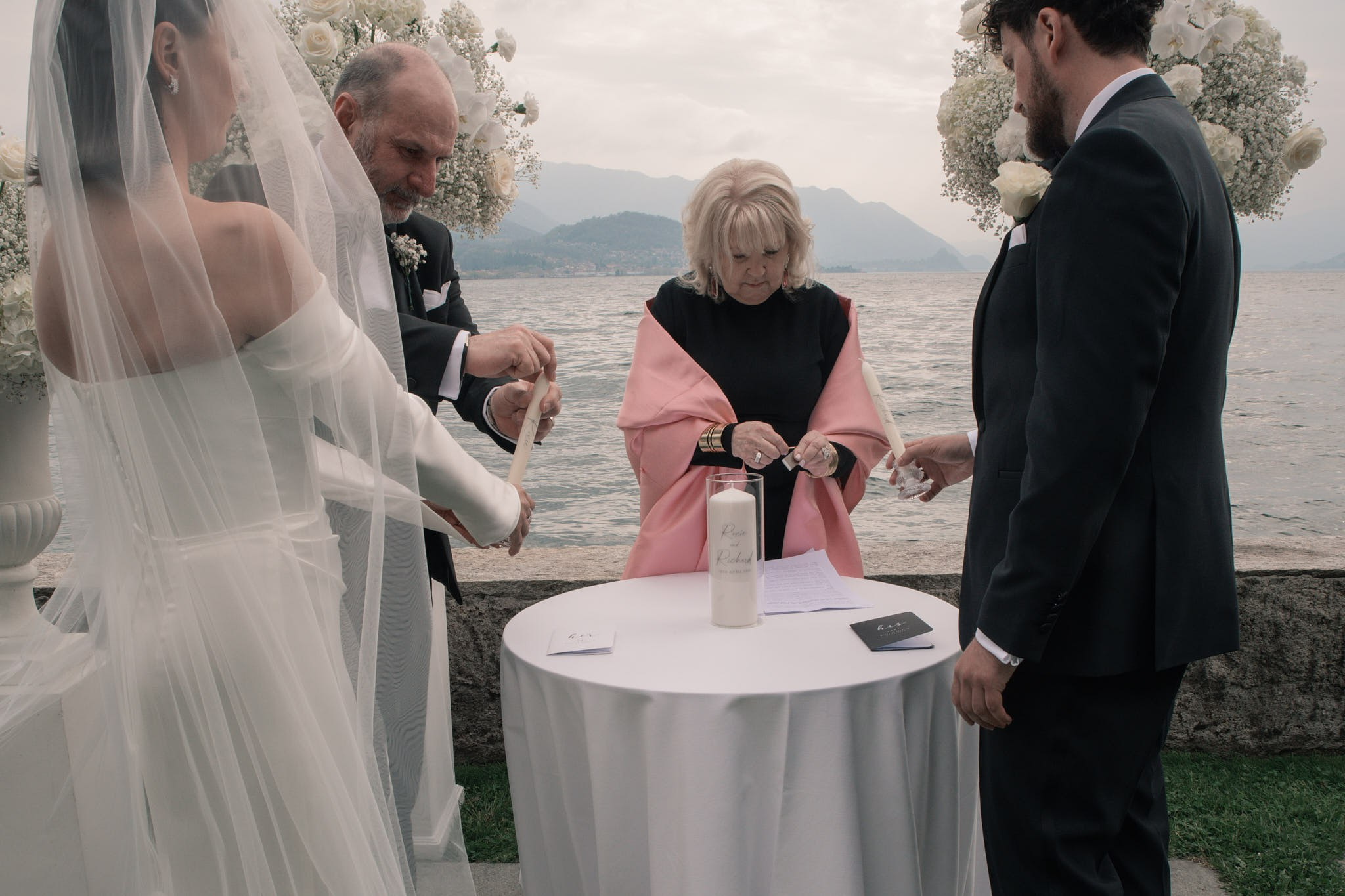 Roxie & Richard Wedding. Fotografo matrimonio Lago di Como Ferrari Media Production