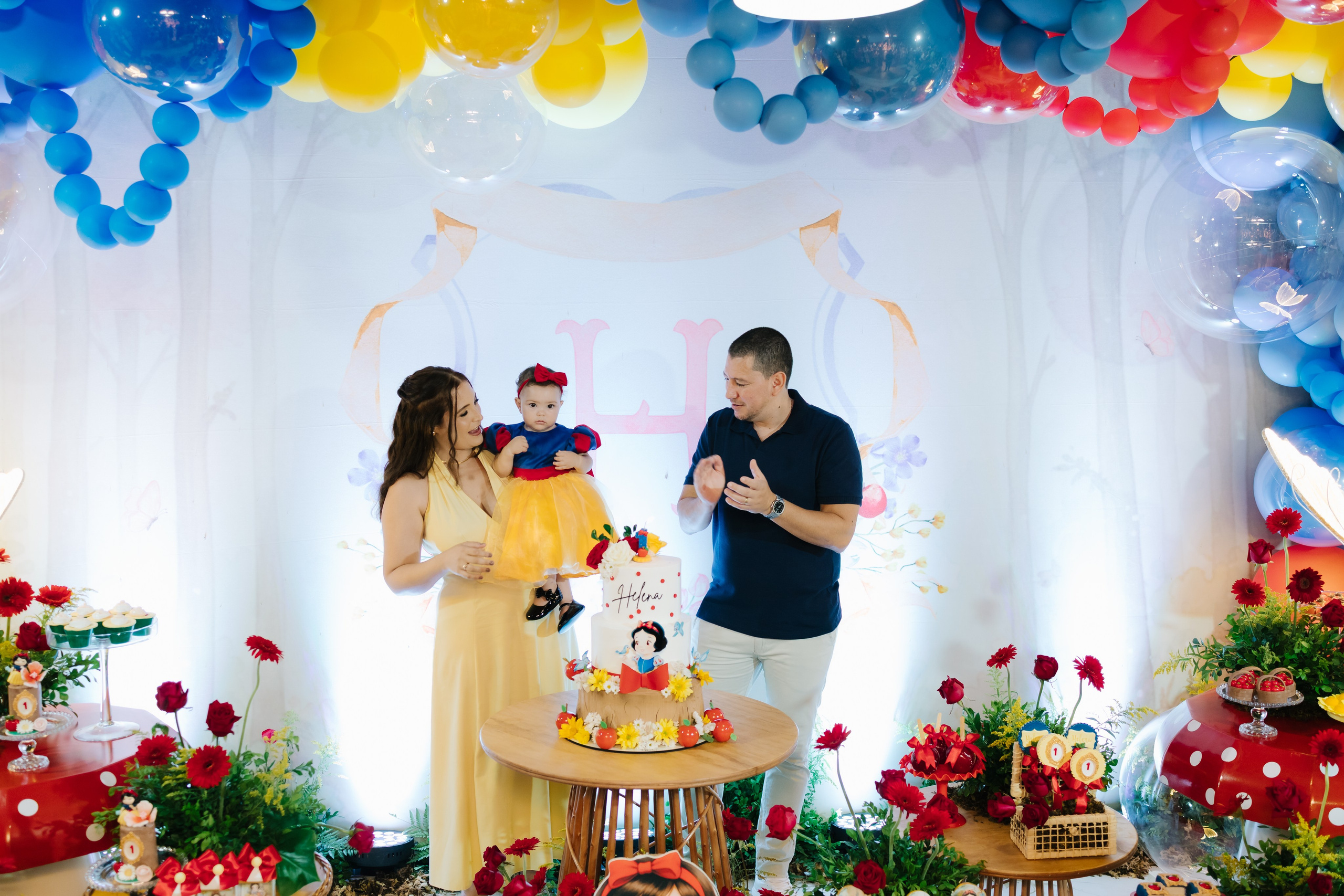 Helena — 1 ano. Fotógrafo Richard Silvestre — Casamentos na Bahia