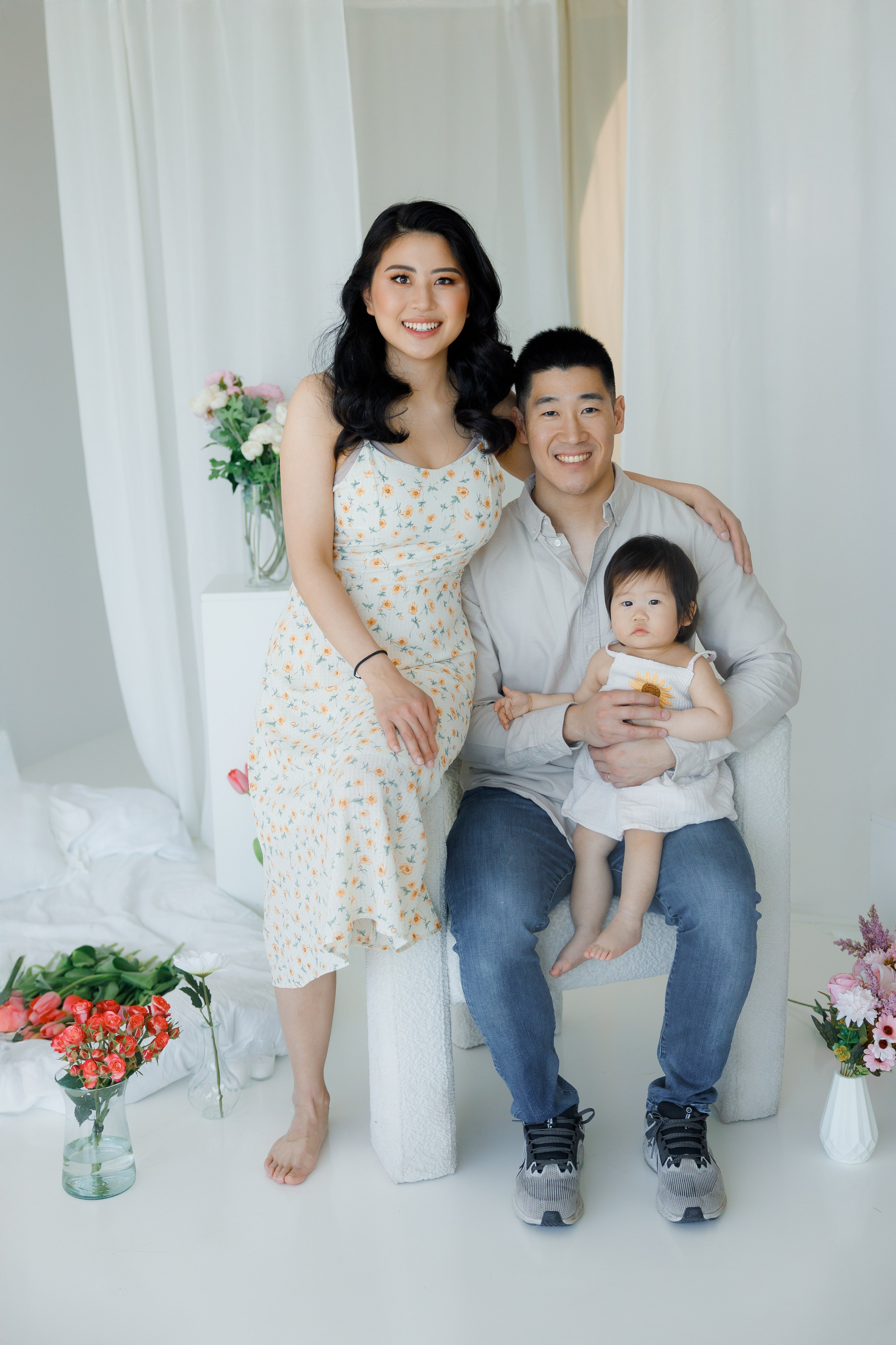 Nika’s family. Home