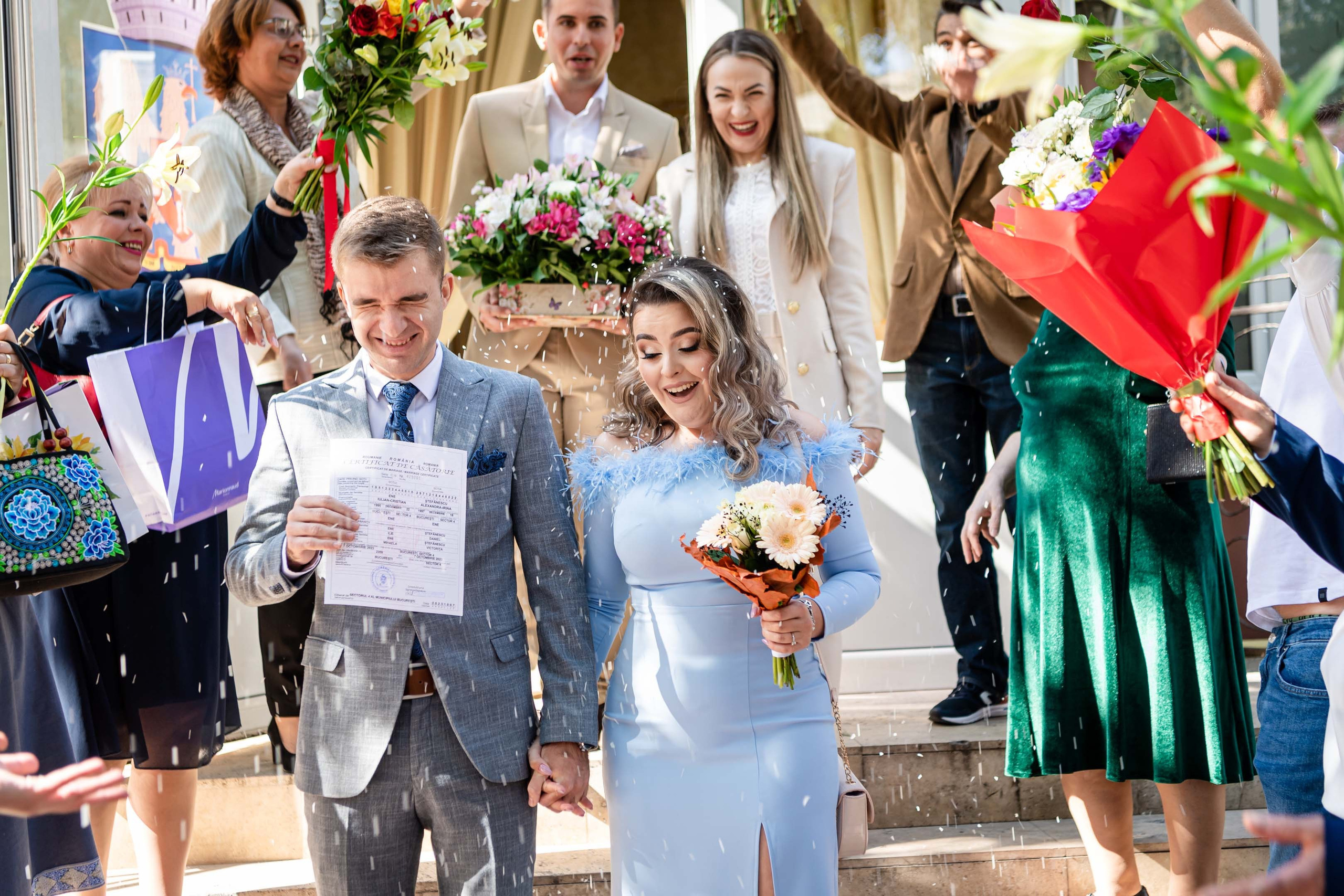 Cununie Iulian si Alexndra. Mugurel anghel