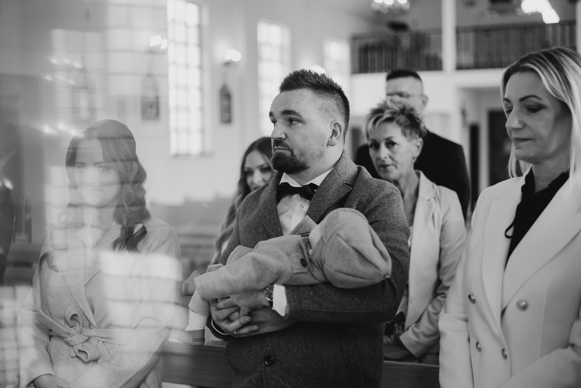 Chrzest Święty Natanka. Dominika Strachacka Fotografia | Fotograf ślubny i rodzinny Opole Lubelskie Lublin