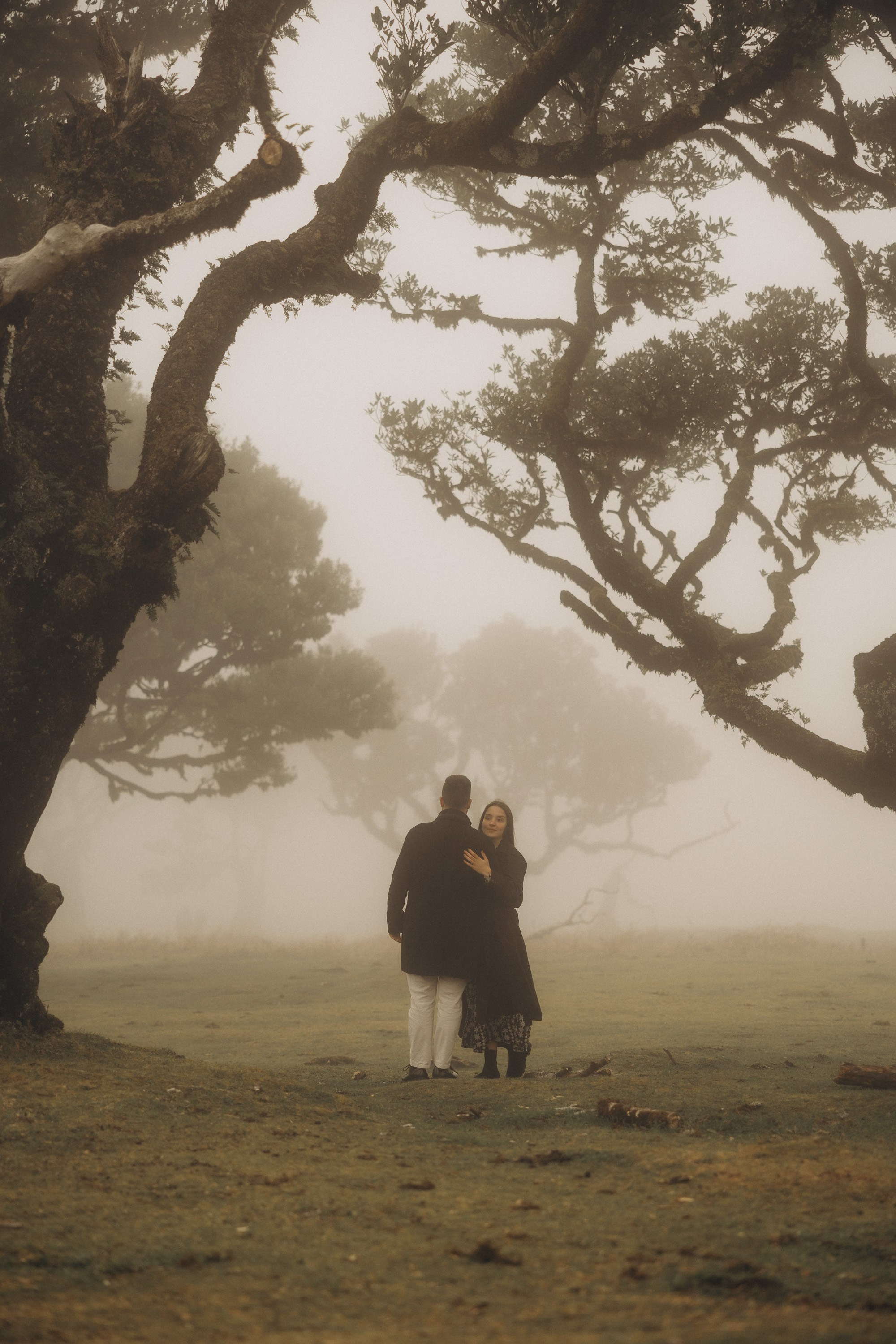 Couple photoshoot in Fanal Forest