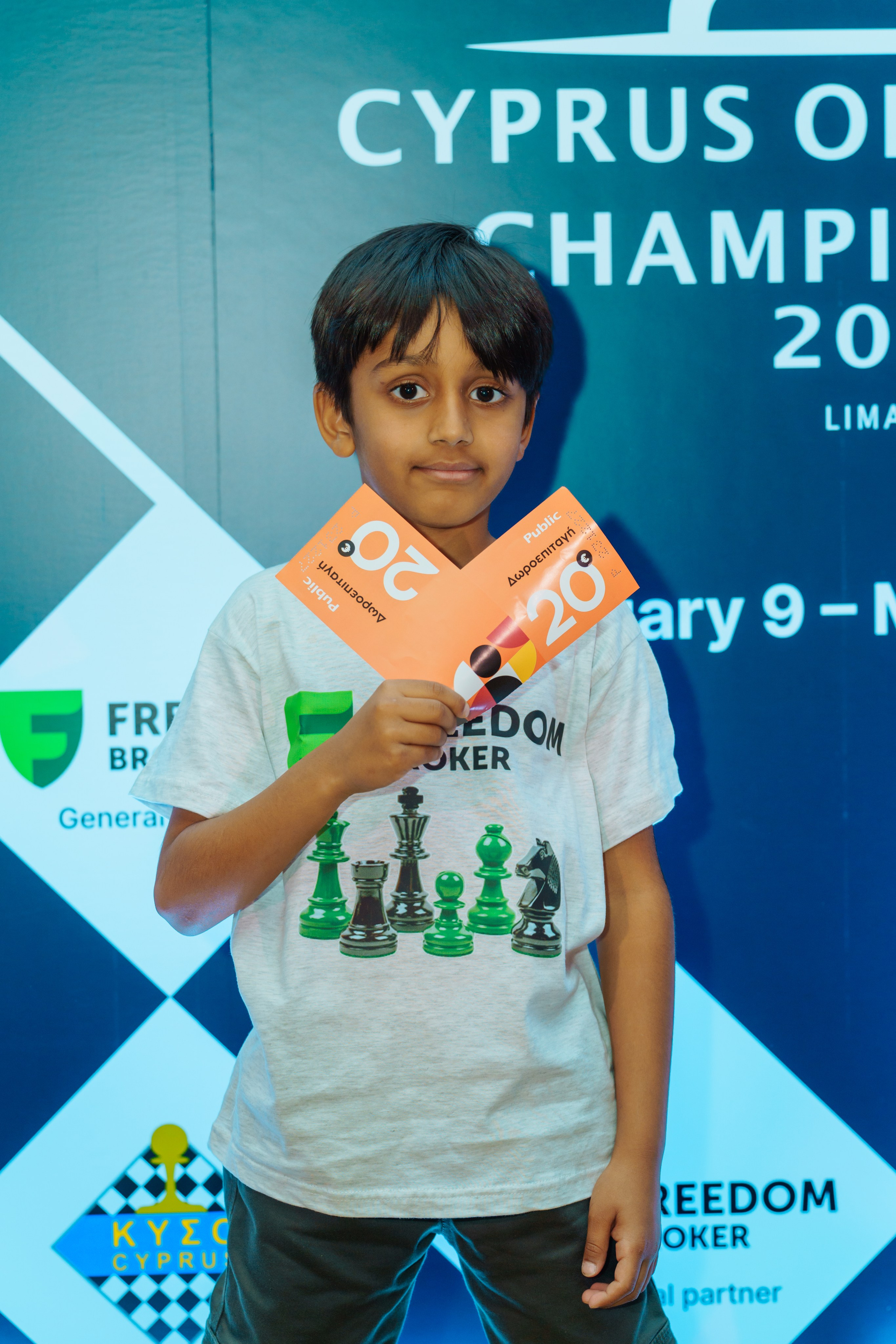 Chess. Photographer in Cyprus