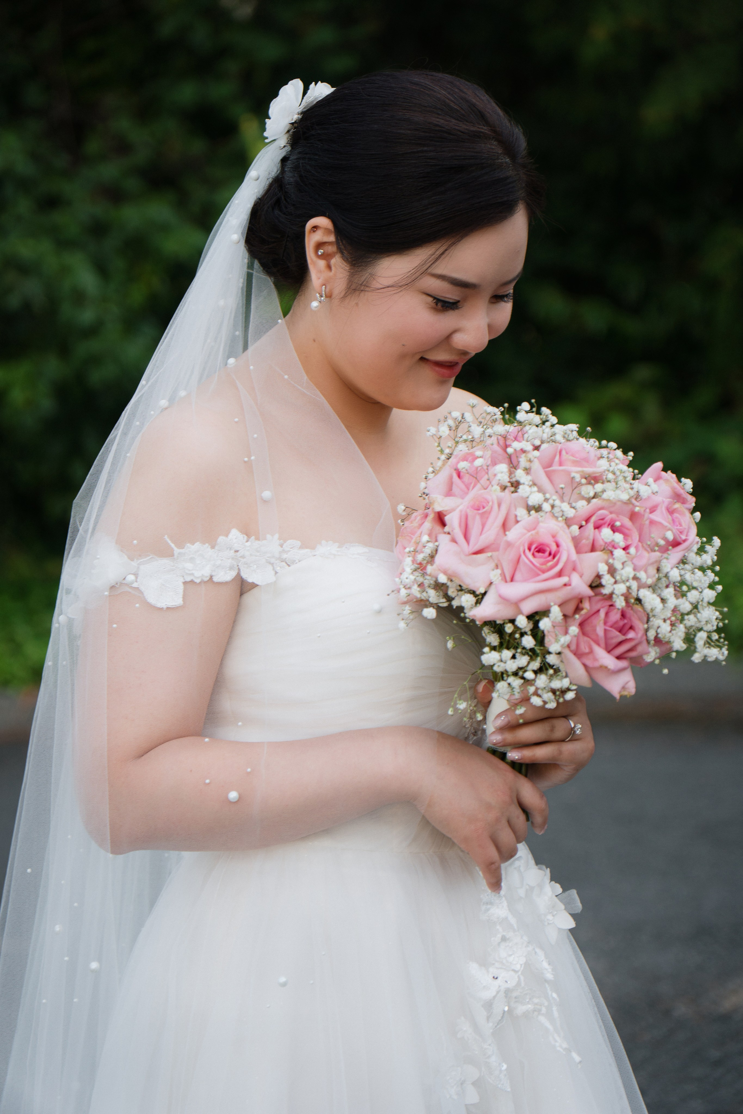 Bokyoung Kim and Giwan Kim | Church ceremony. Photographer in Washington Sophia D