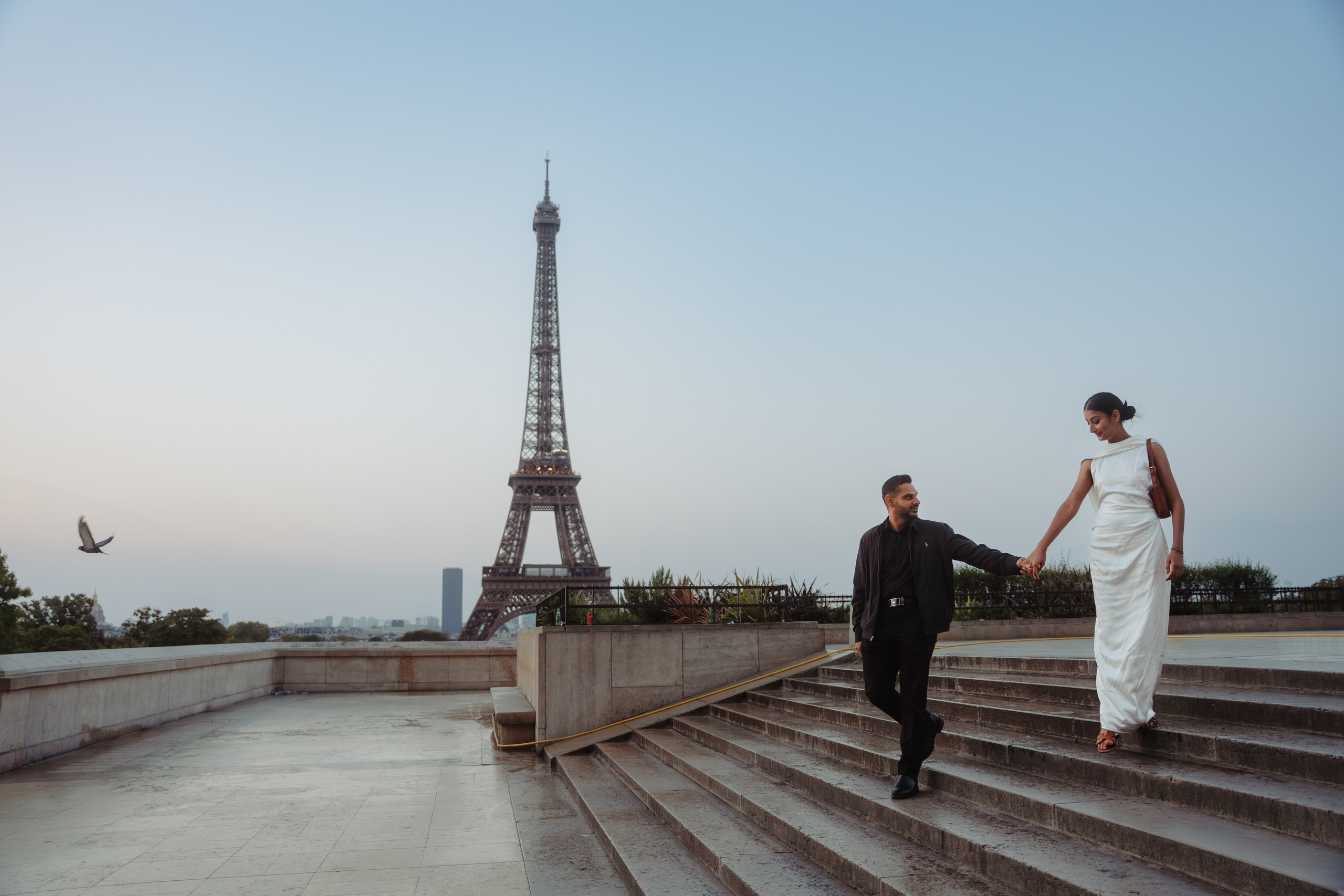 Guneet & Sukhy in Paris. Paris photographer — Polina Osipova