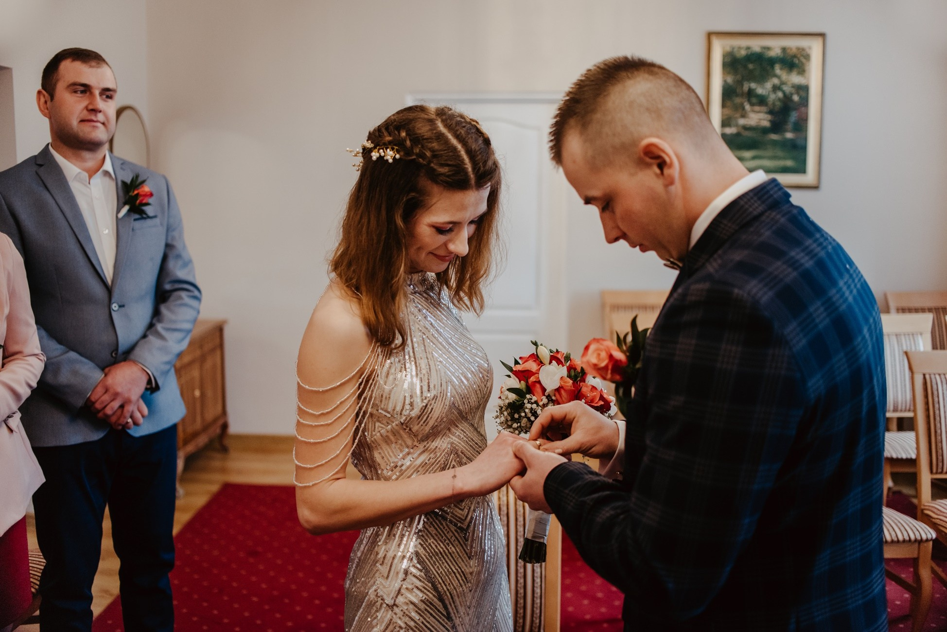 Kasia i Krzysztof. Dominika Strachacka Fotografia | Fotograf ślubny i rodzinny Opole Lubelskie Lublin