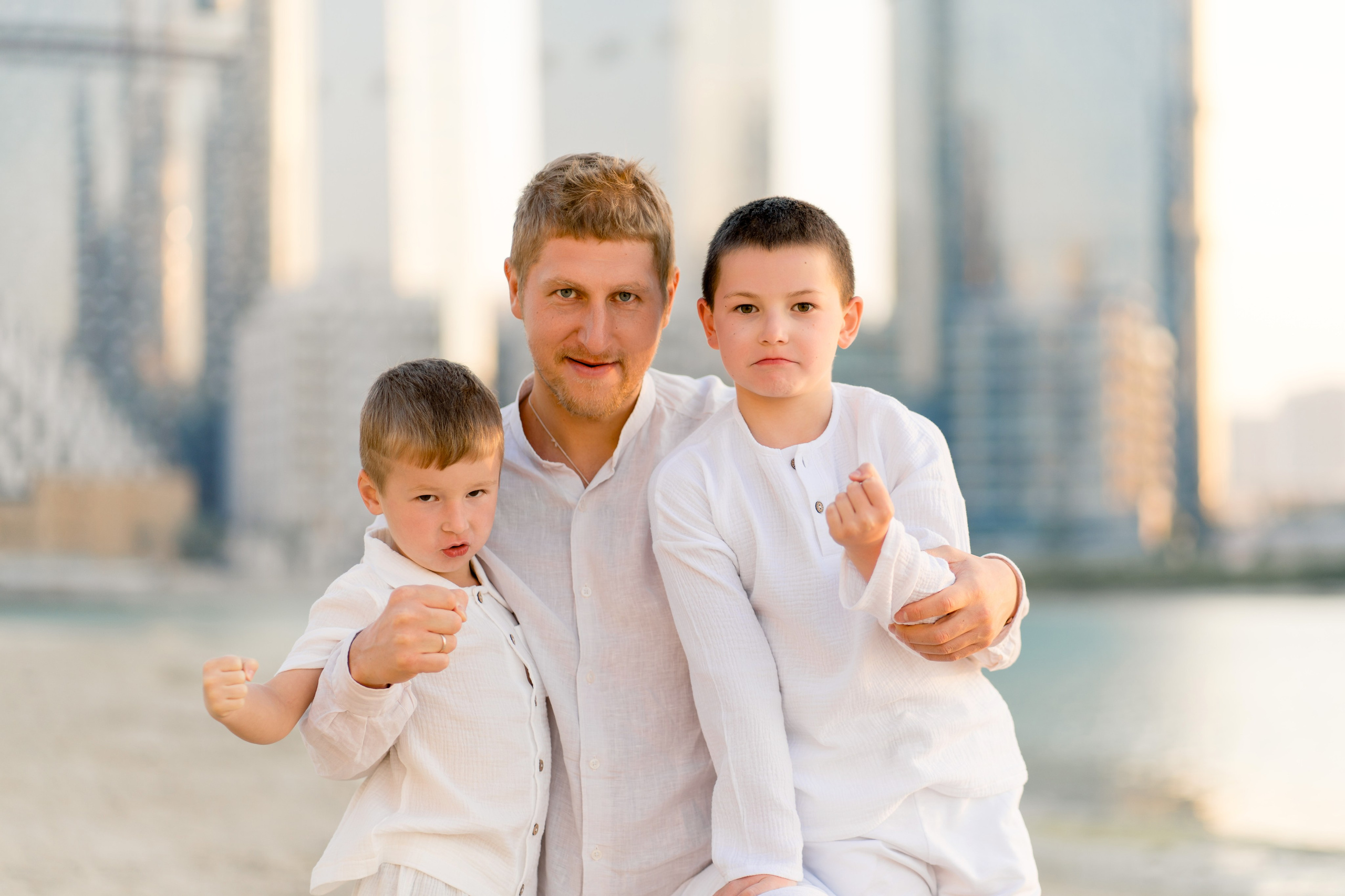 Семейная съемка. Фотограф в Абу Даби Марина