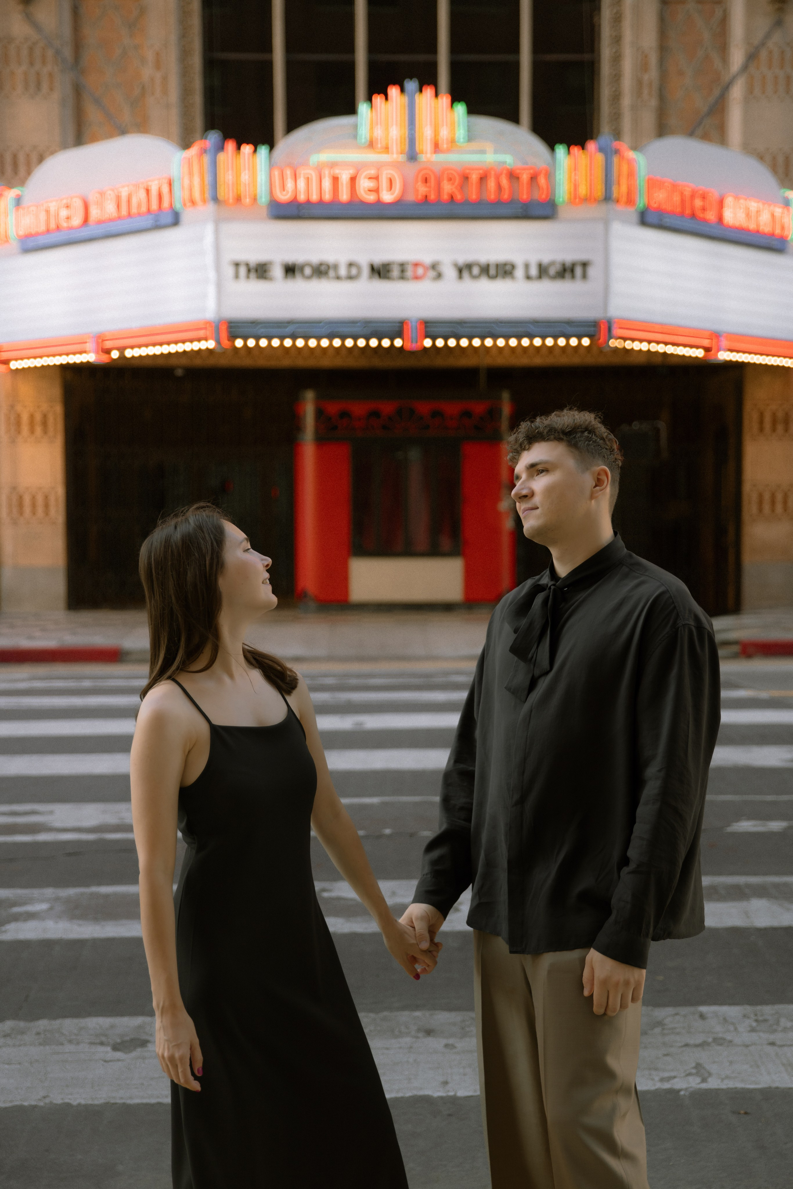 Elina & Yaroslav | Broadway. Photographer in Los Angeles. Julia Ishmuratova