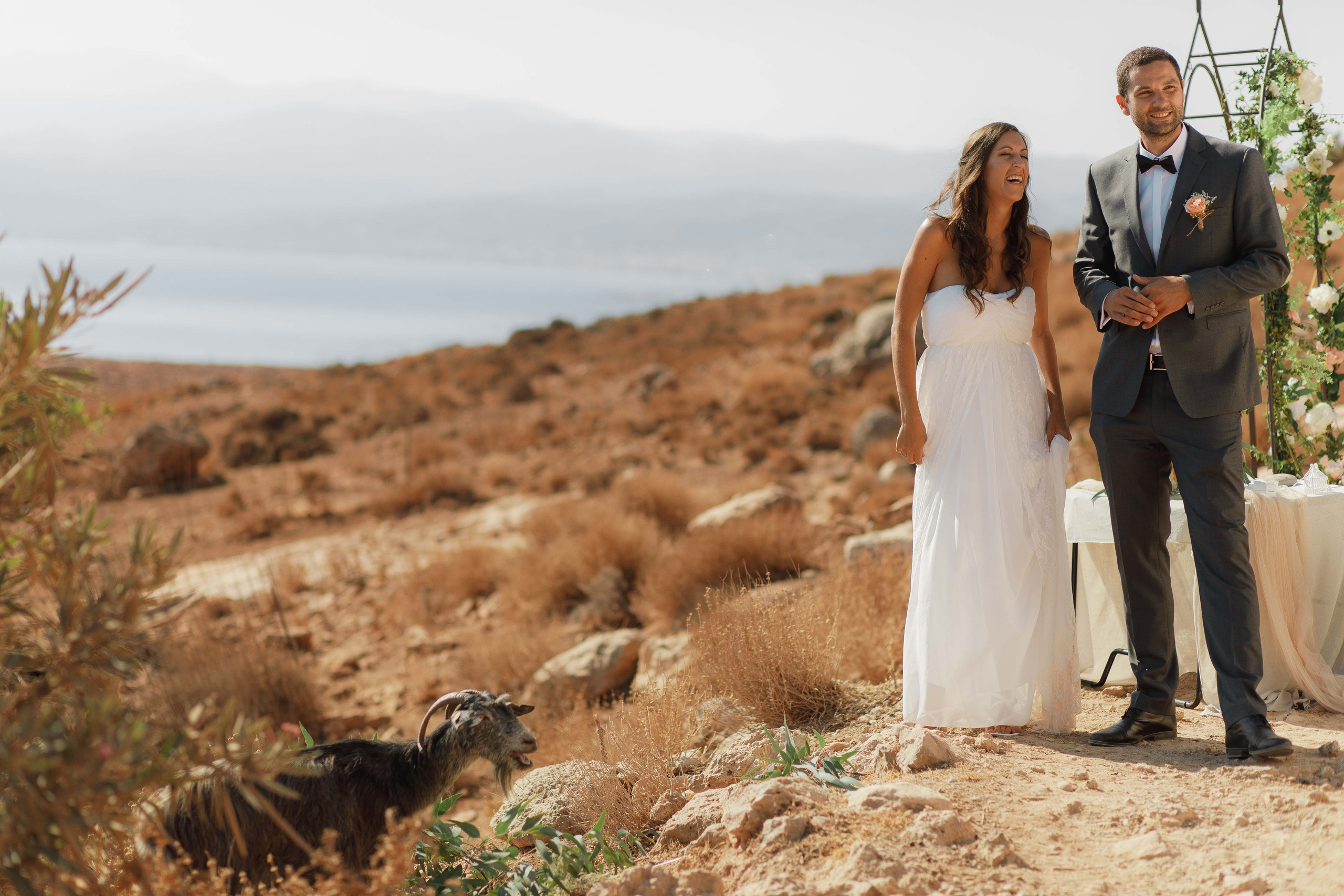 Marino & Steffi, Crete. Denny Savon — Photographer in Santorini | Weddings, Love Stories & Flying Dress