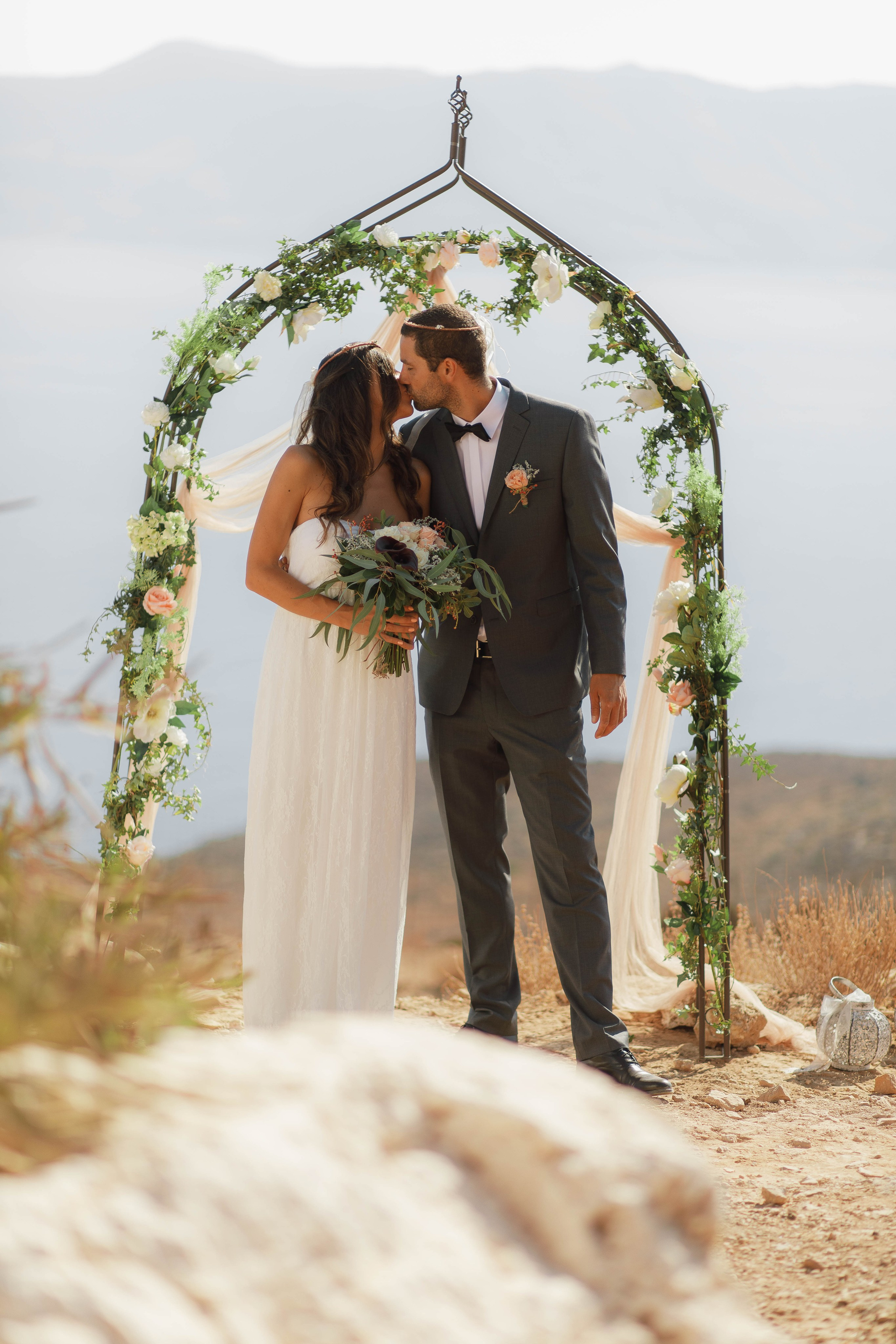 Marino & Steffi, Crete. Denny Savon — Photographer in Santorini | Weddings, Love Stories & Flying Dress