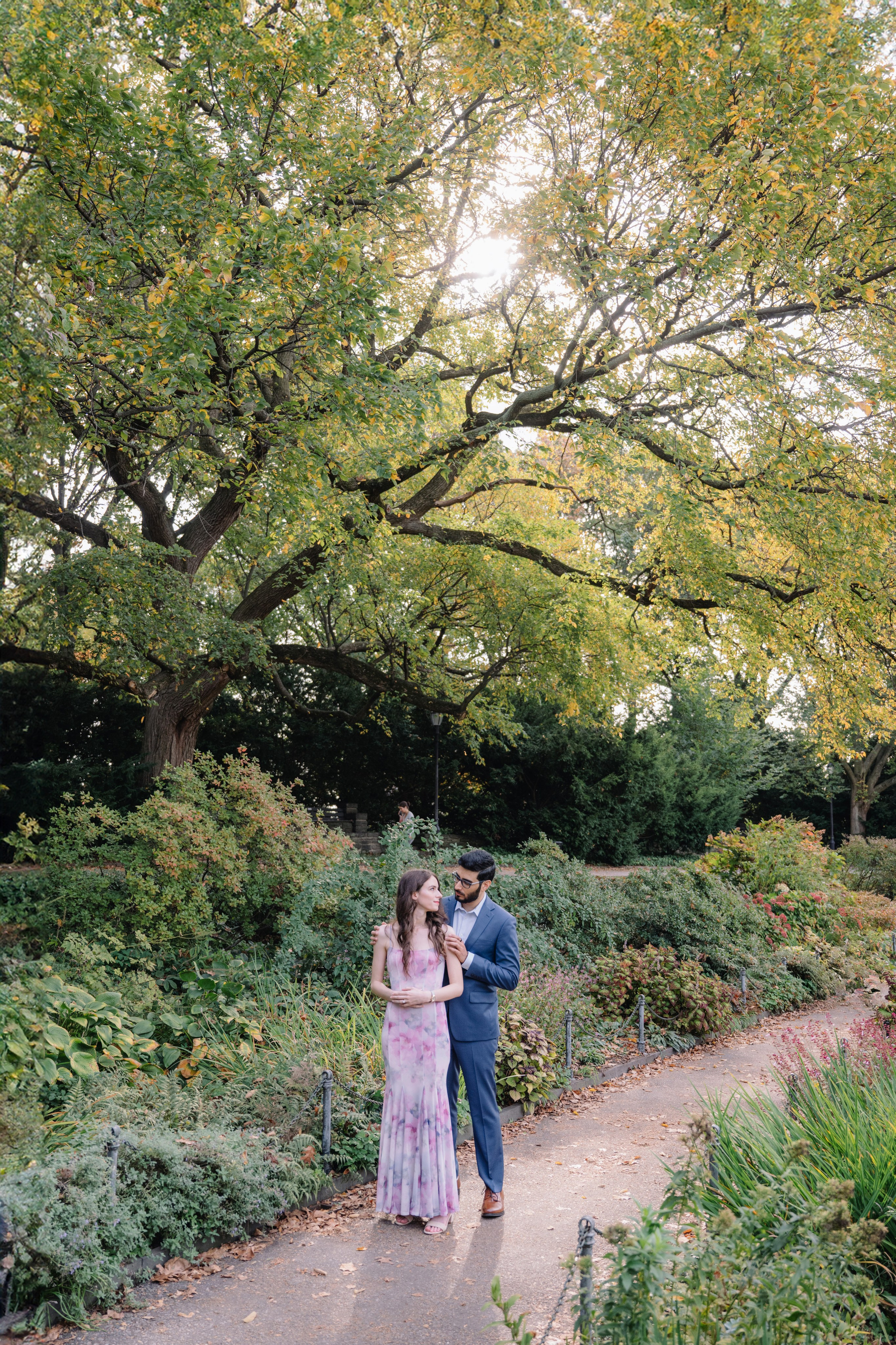 Aashay & Kimberly — Engagement Photoshoot at The Cloisters, Fort Tryon Park