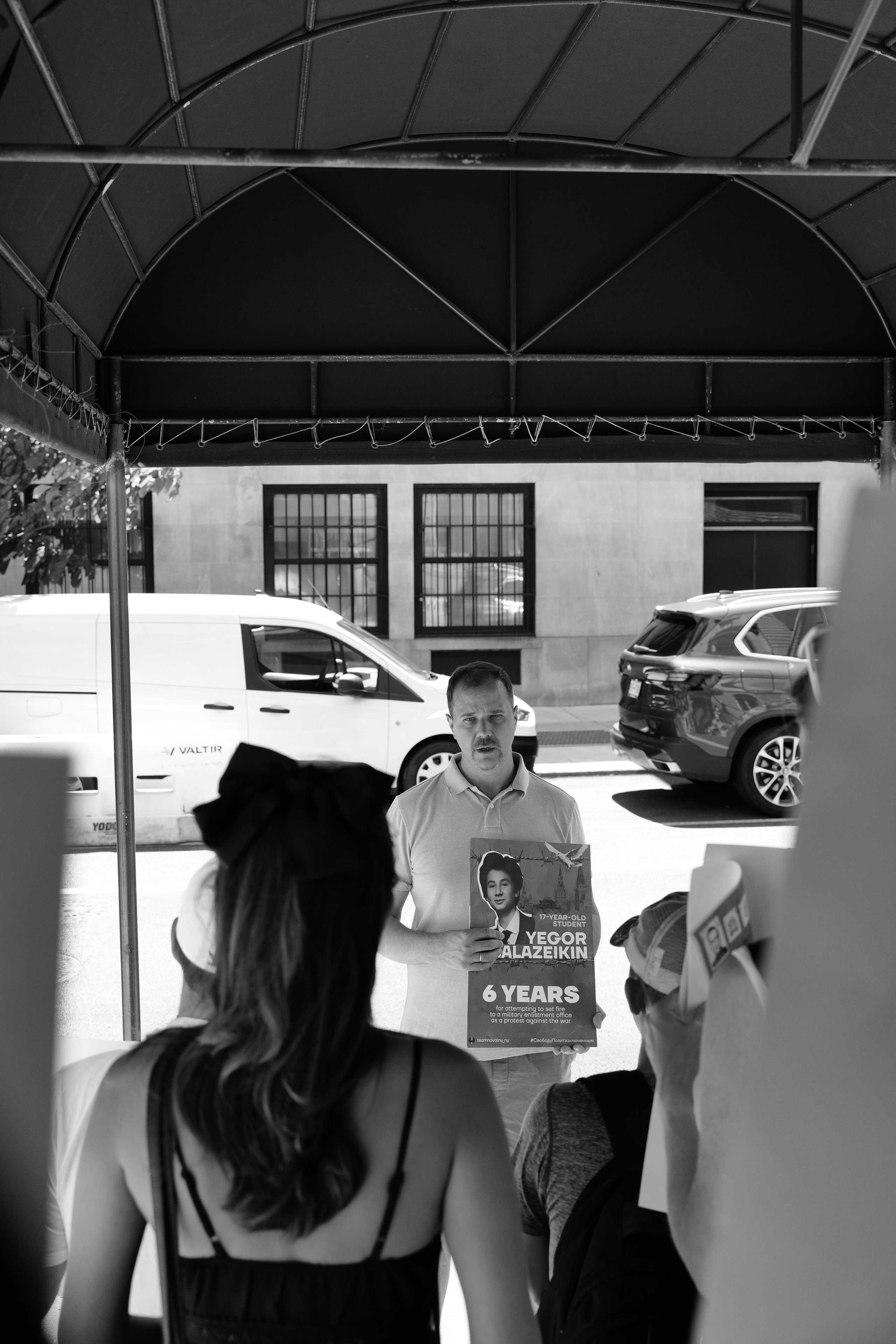 Rallies of team Navalny NY. Photographer New York / Los Angeles