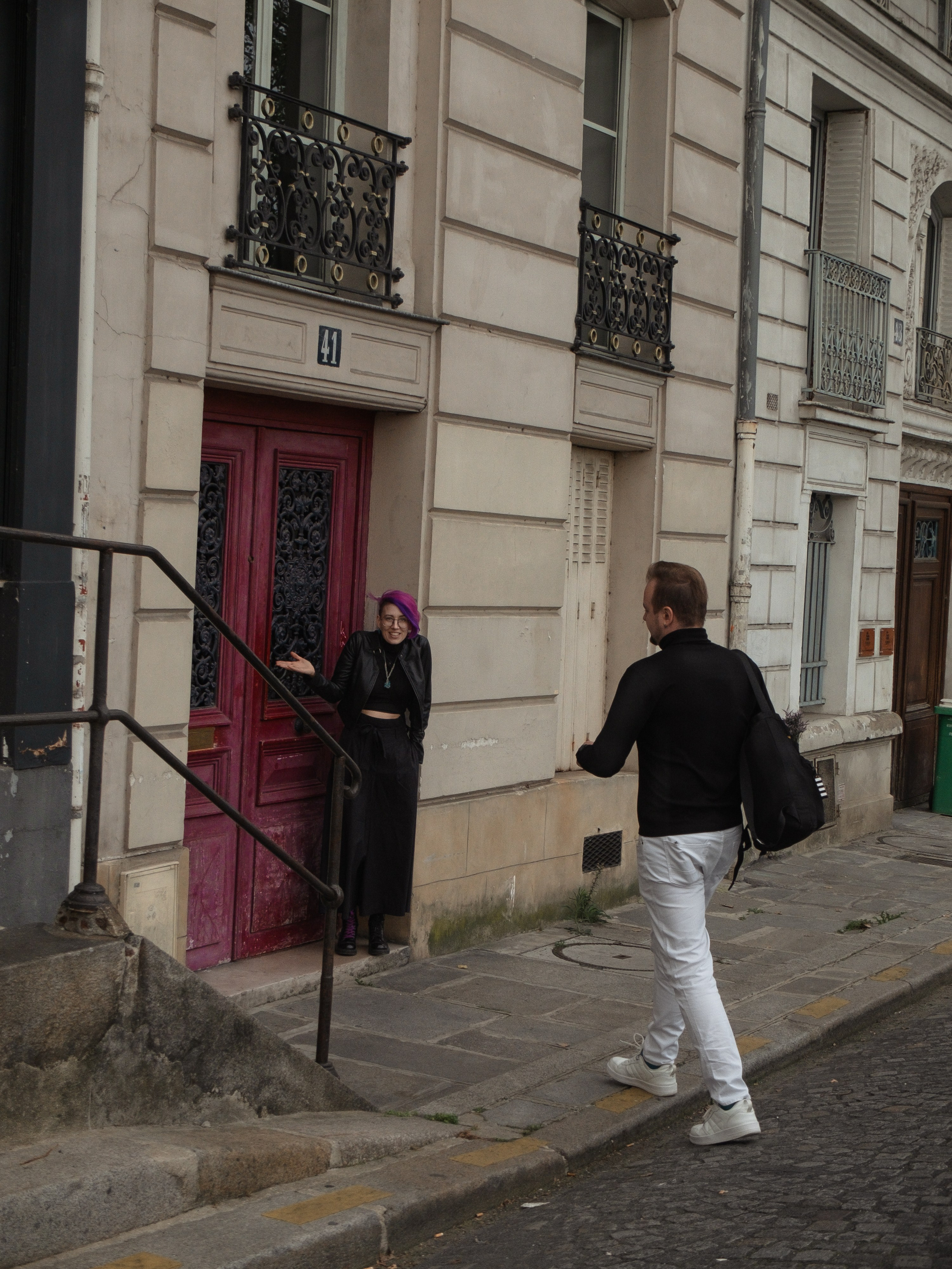 Парная стрит фотосессия. Фотограф в Париже Полина Осипова