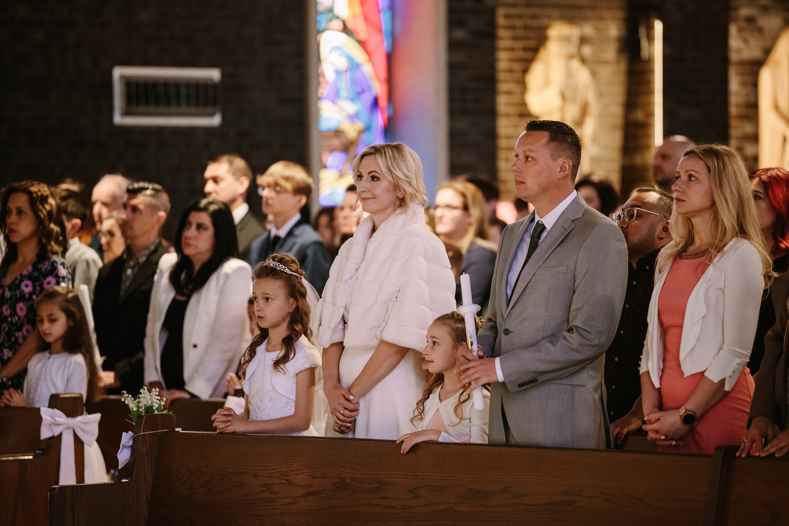 First Communion 05.06.2023. Wedding family event photographer in Chicago Nick Yushevich