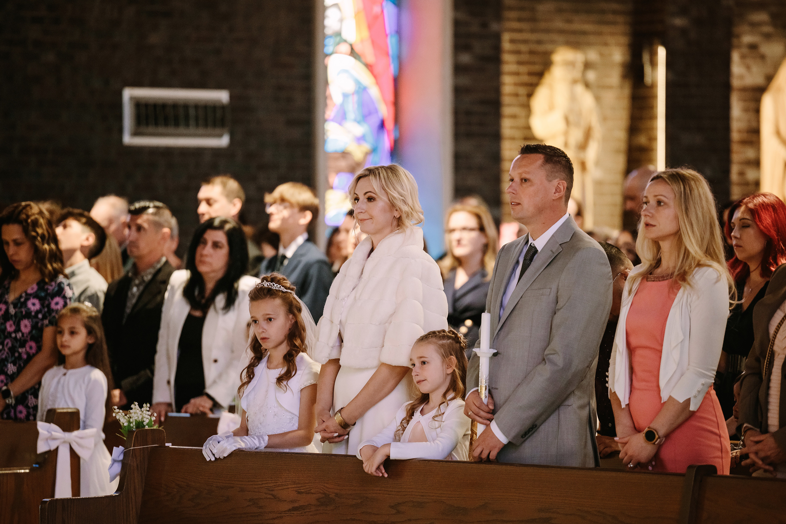 First Communion 05.06.2023. Wedding family event photographer in Chicago Nick Yushevich