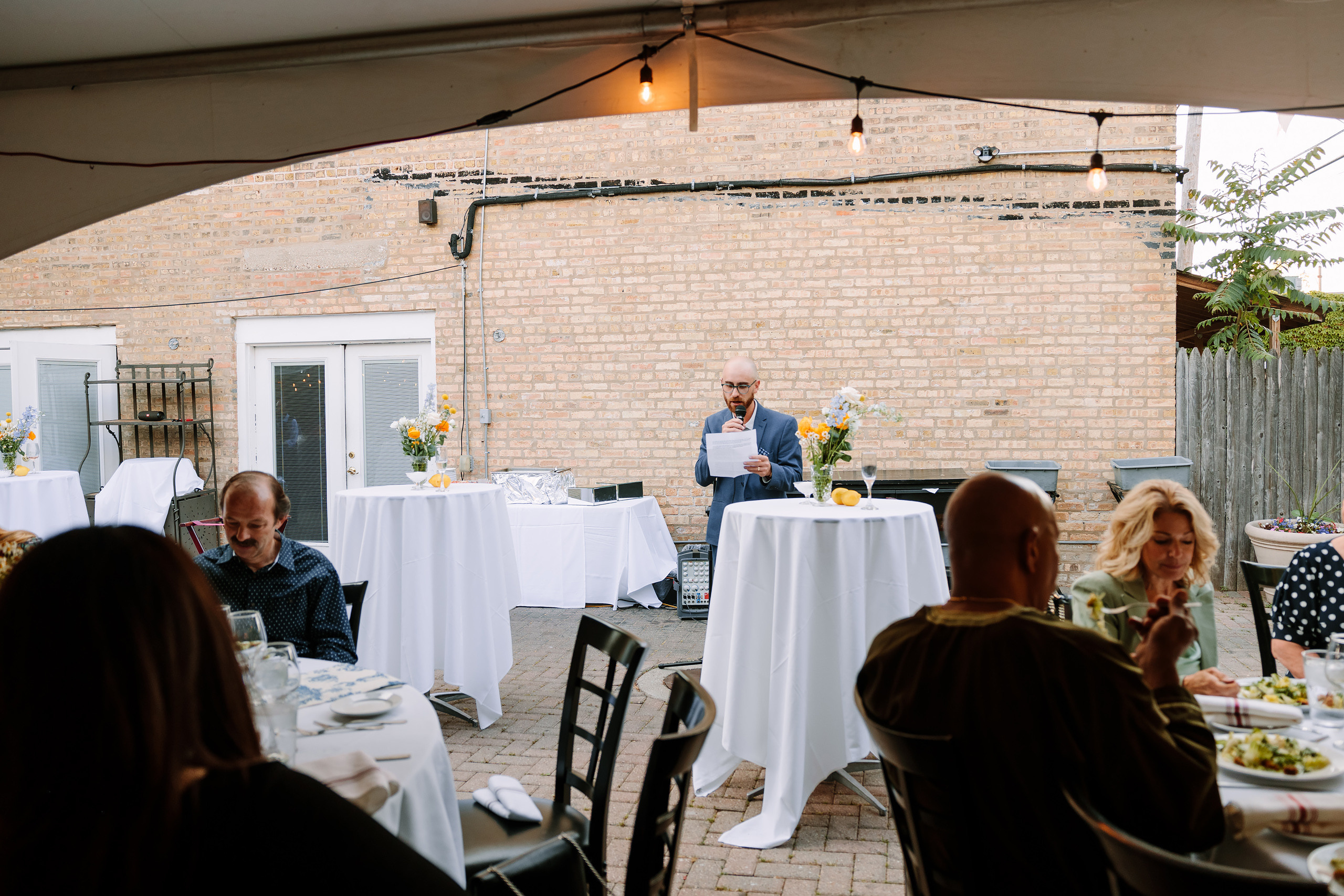 06.09.2023 Rehearsal dinner. Wedding family event photographer in Chicago Nick Yushevich