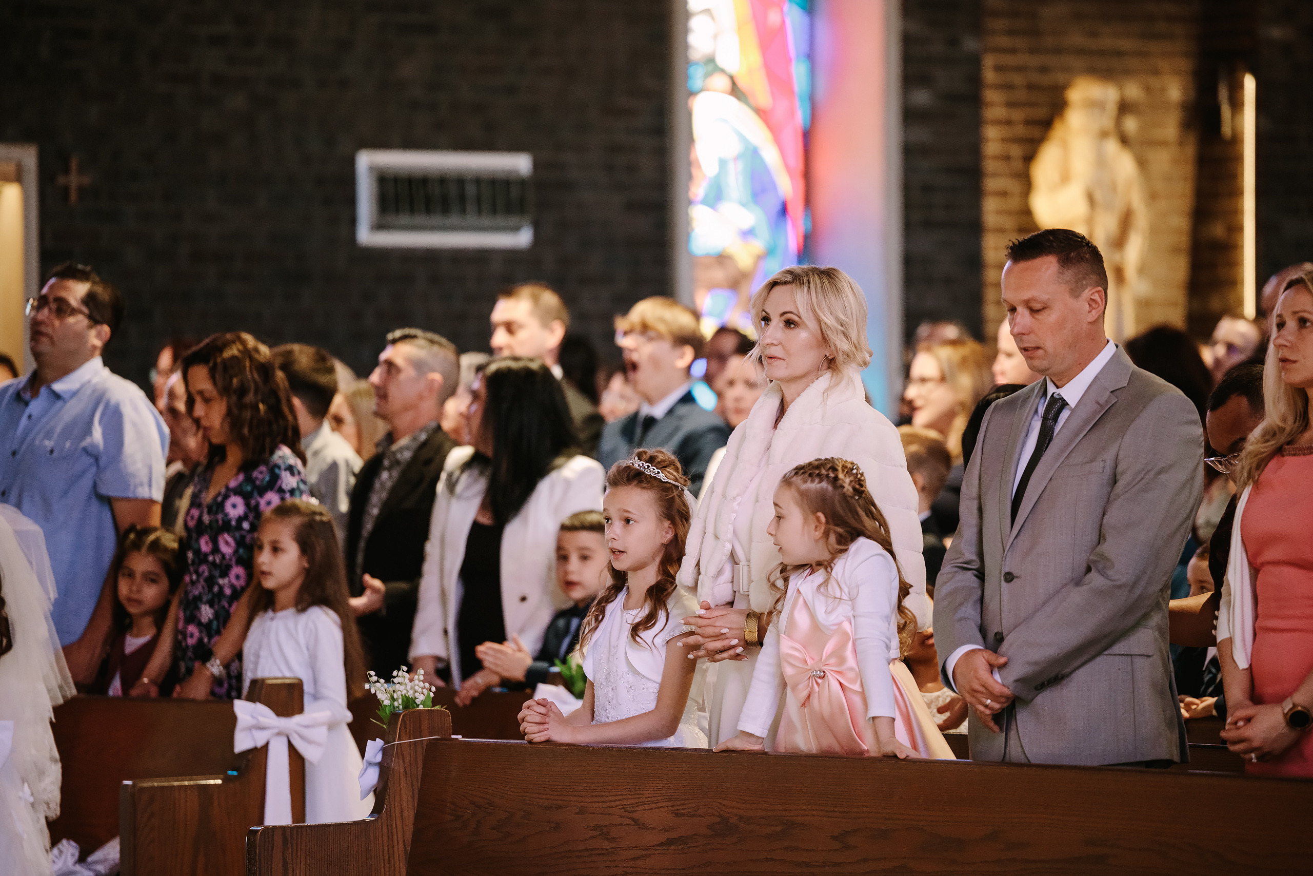 First Communion 05.06.2023. Wedding family event photographer in Chicago Nick Yushevich