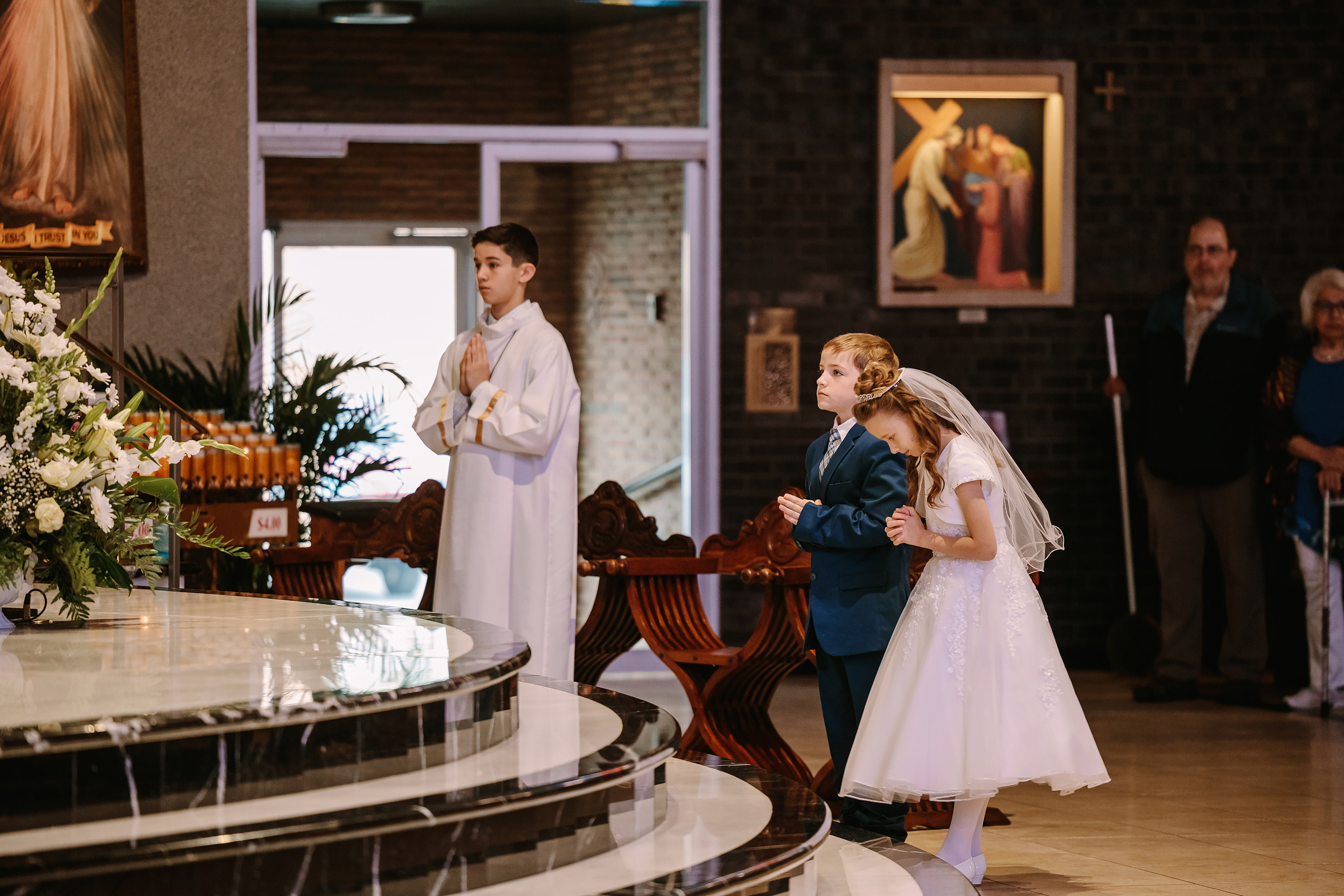 First Communion 05.06.2023. Wedding family event photographer in Chicago Nick Yushevich