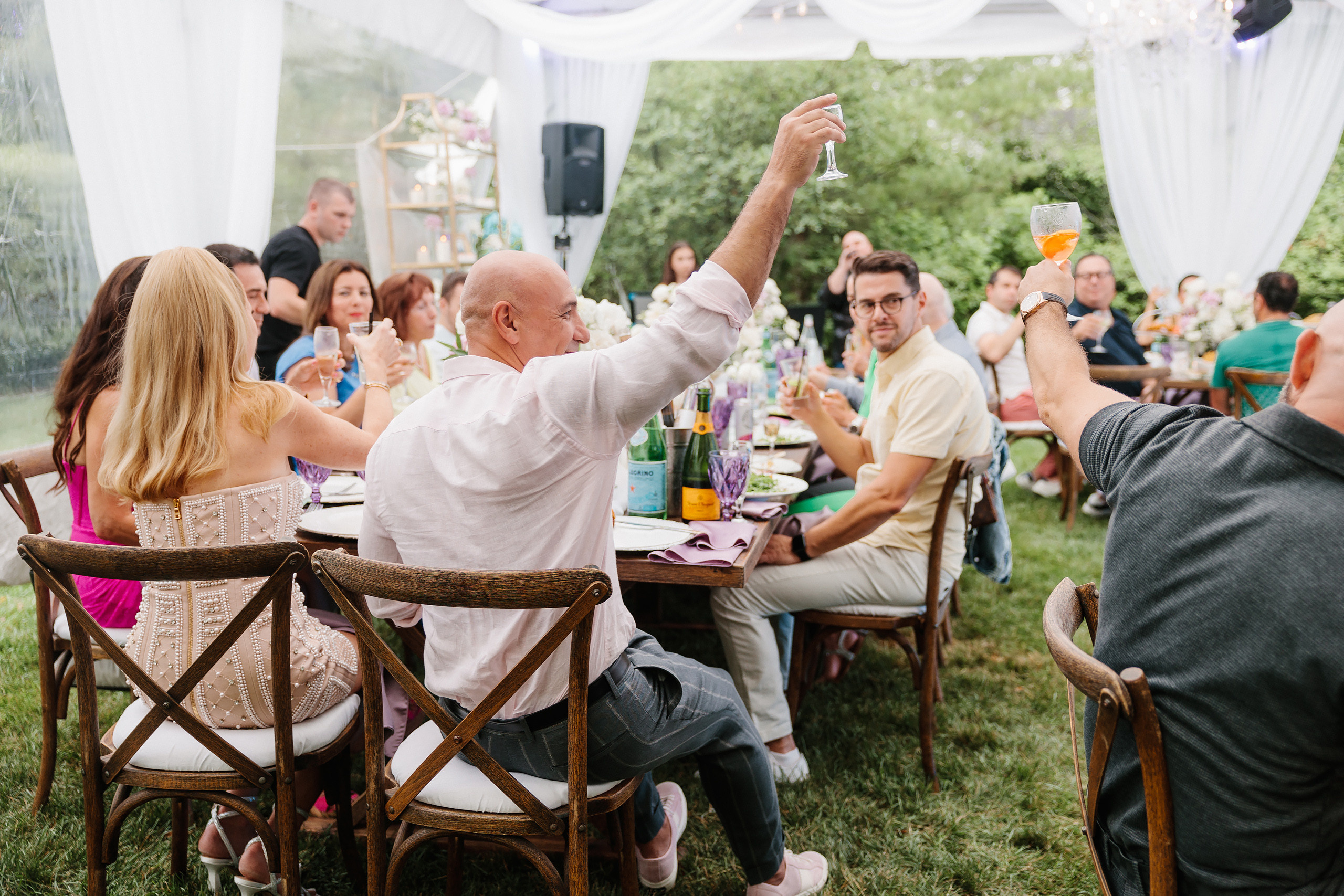 07.01.2023 Anniversary Party. Wedding family event photographer in Chicago Nick Yushevich