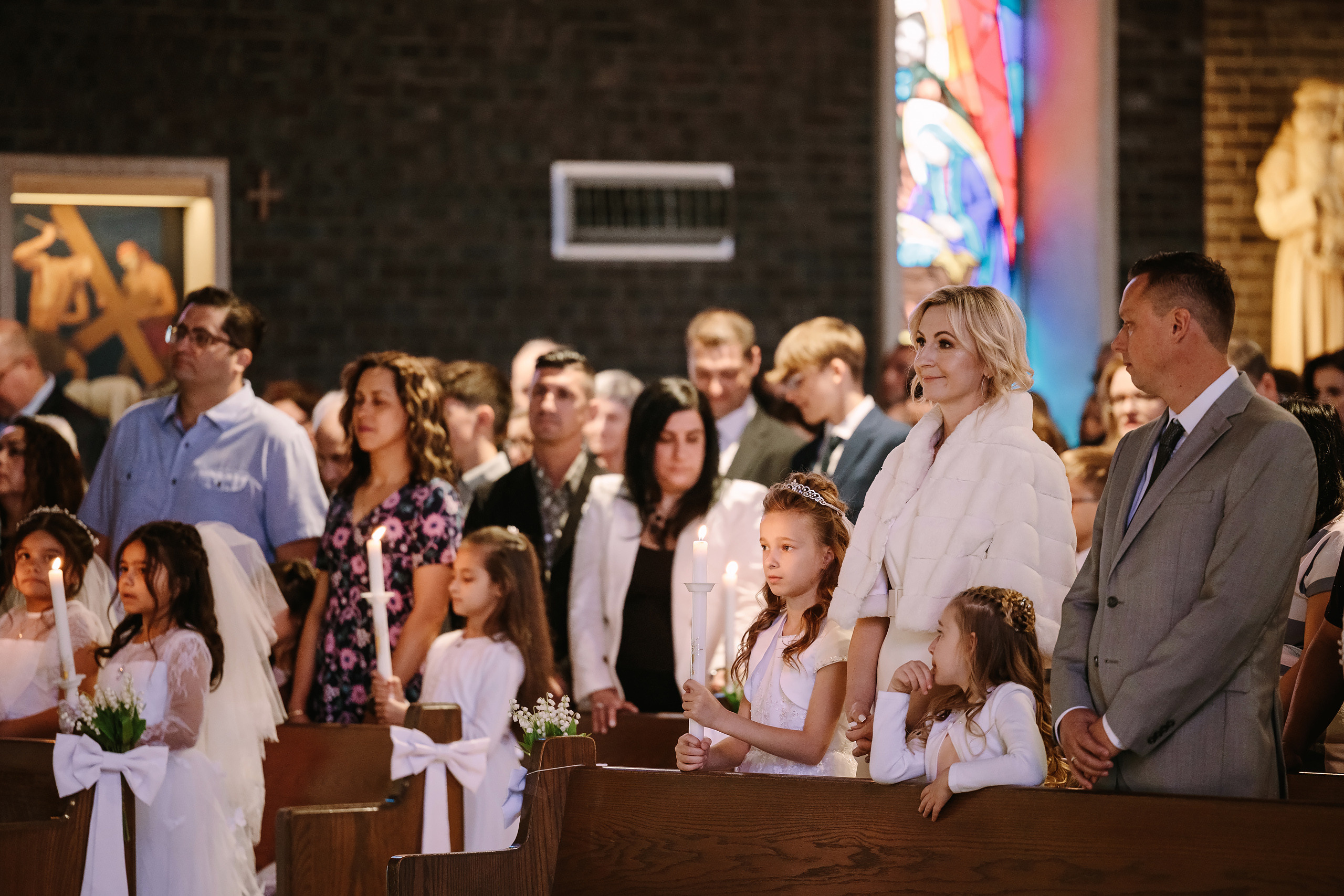 First Communion 05.06.2023. Wedding family event photographer in Chicago Nick Yushevich