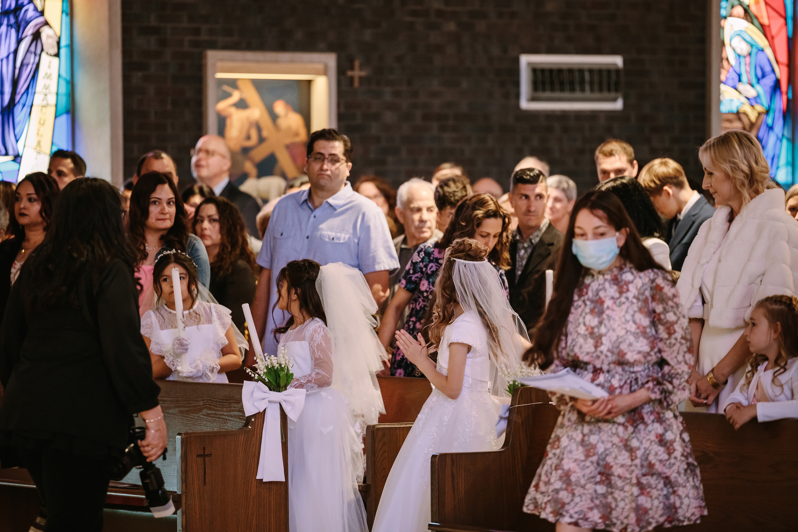 First Communion 05.06.2023. Wedding family event photographer in Chicago Nick Yushevich