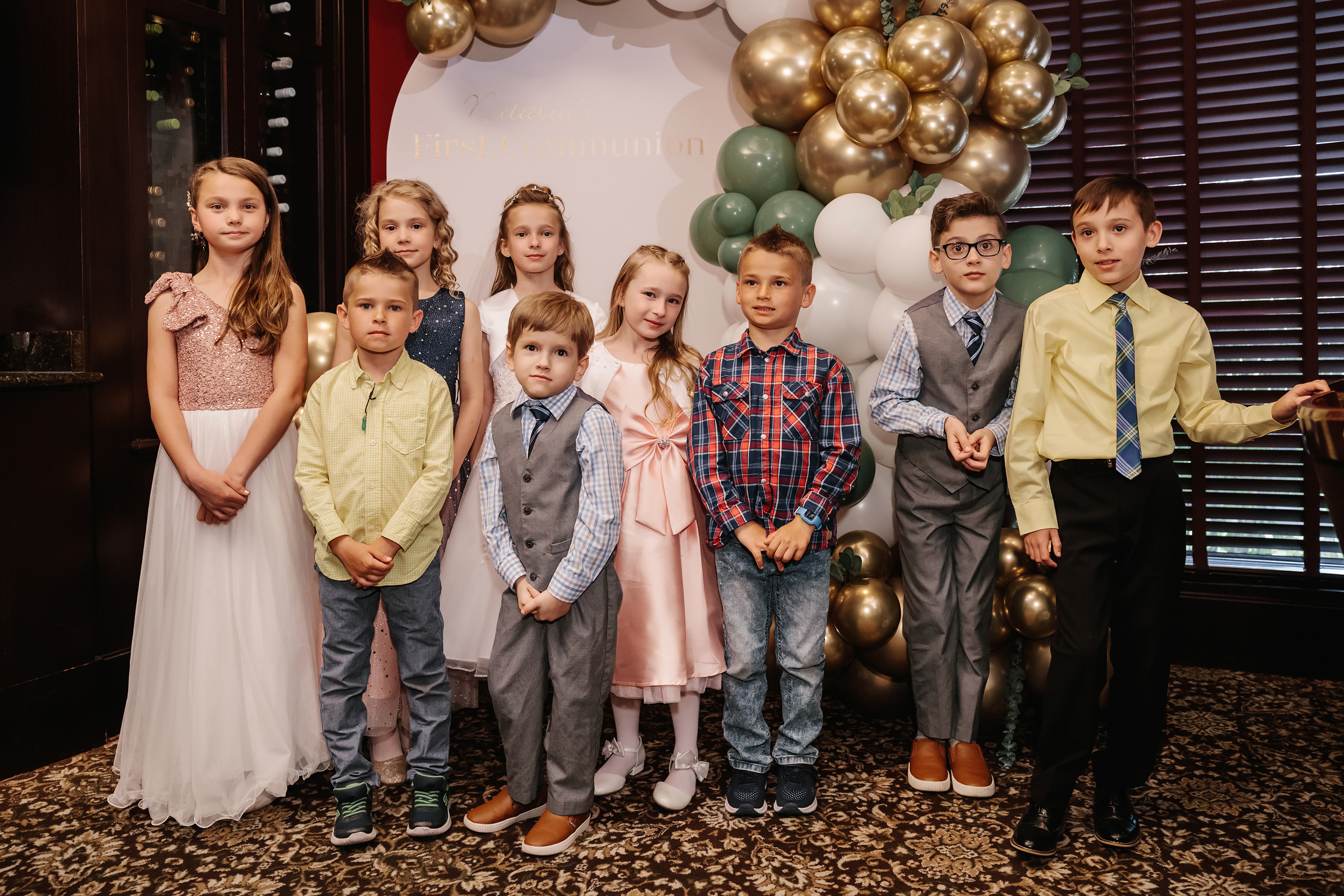 First Communion 05.06.2023. Wedding family event photographer in Chicago Nick Yushevich