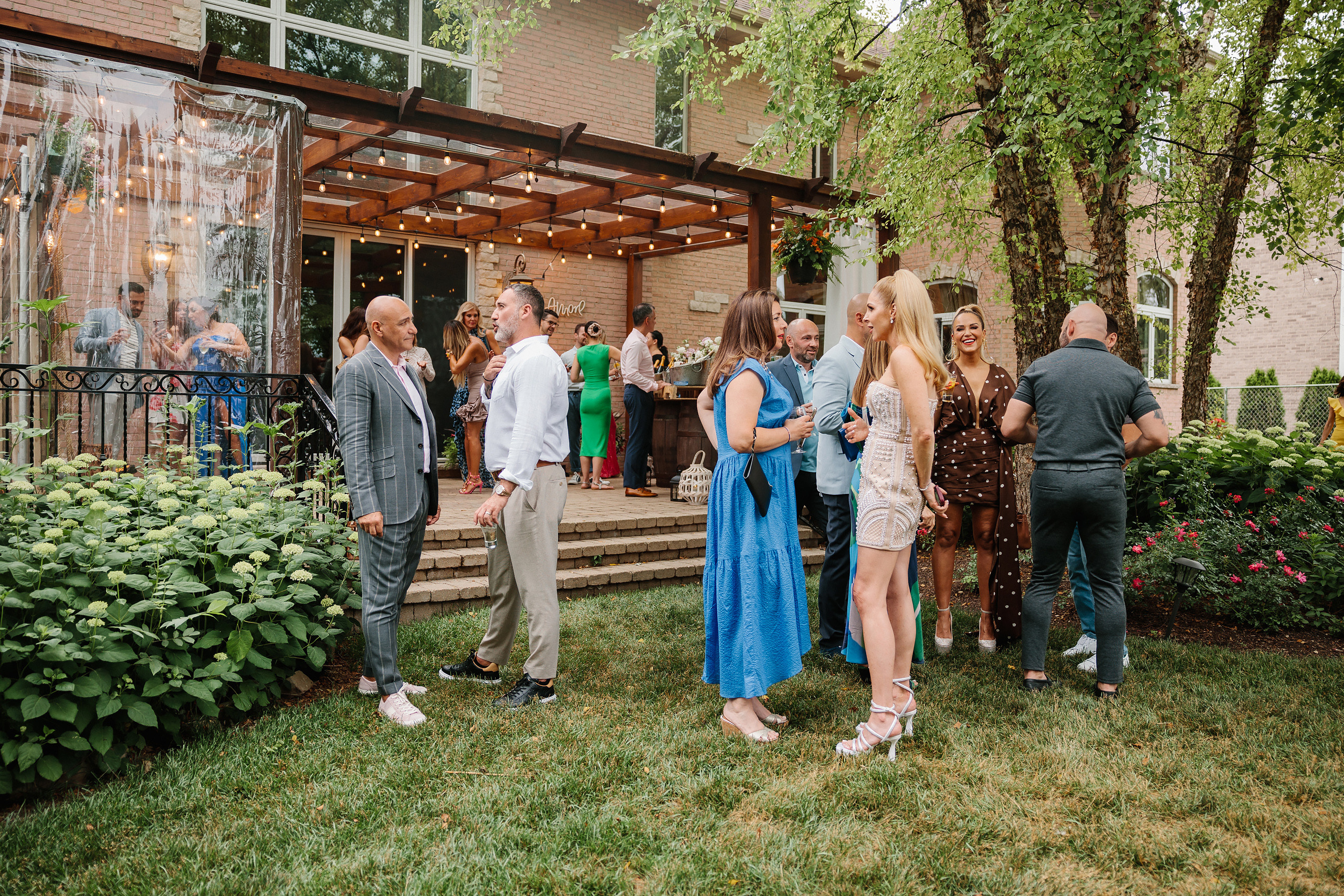 07.01.2023 Anniversary Party. Wedding family event photographer in Chicago Nick Yushevich