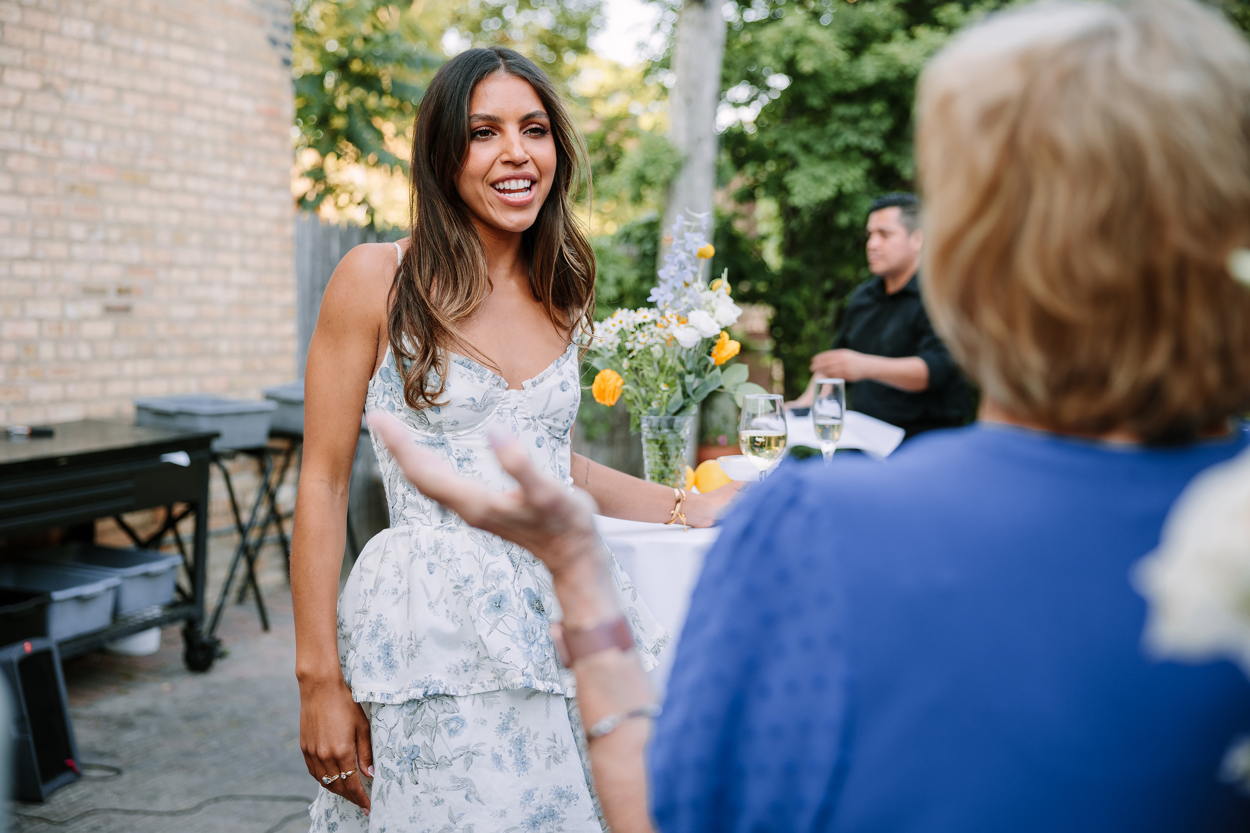 06.09.2023 Rehearsal dinner. Wedding family event photographer in Chicago Nick Yushevich