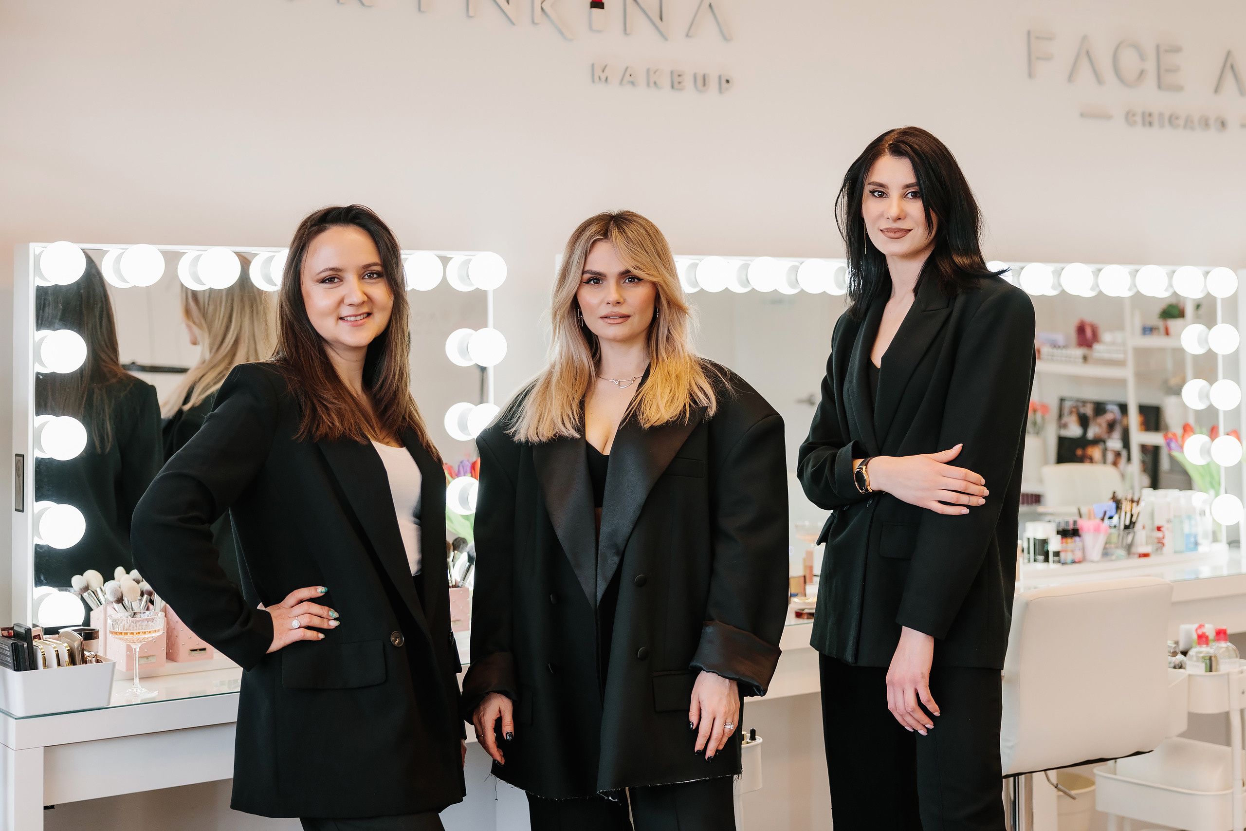 Trynkina Makeup 04.11.2023. Wedding family event photographer in Chicago Nick Yushevich