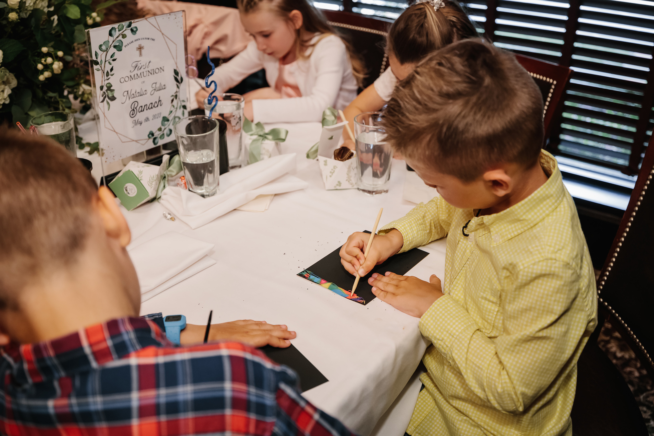 First Communion 05.06.2023. Wedding family event photographer in Chicago Nick Yushevich