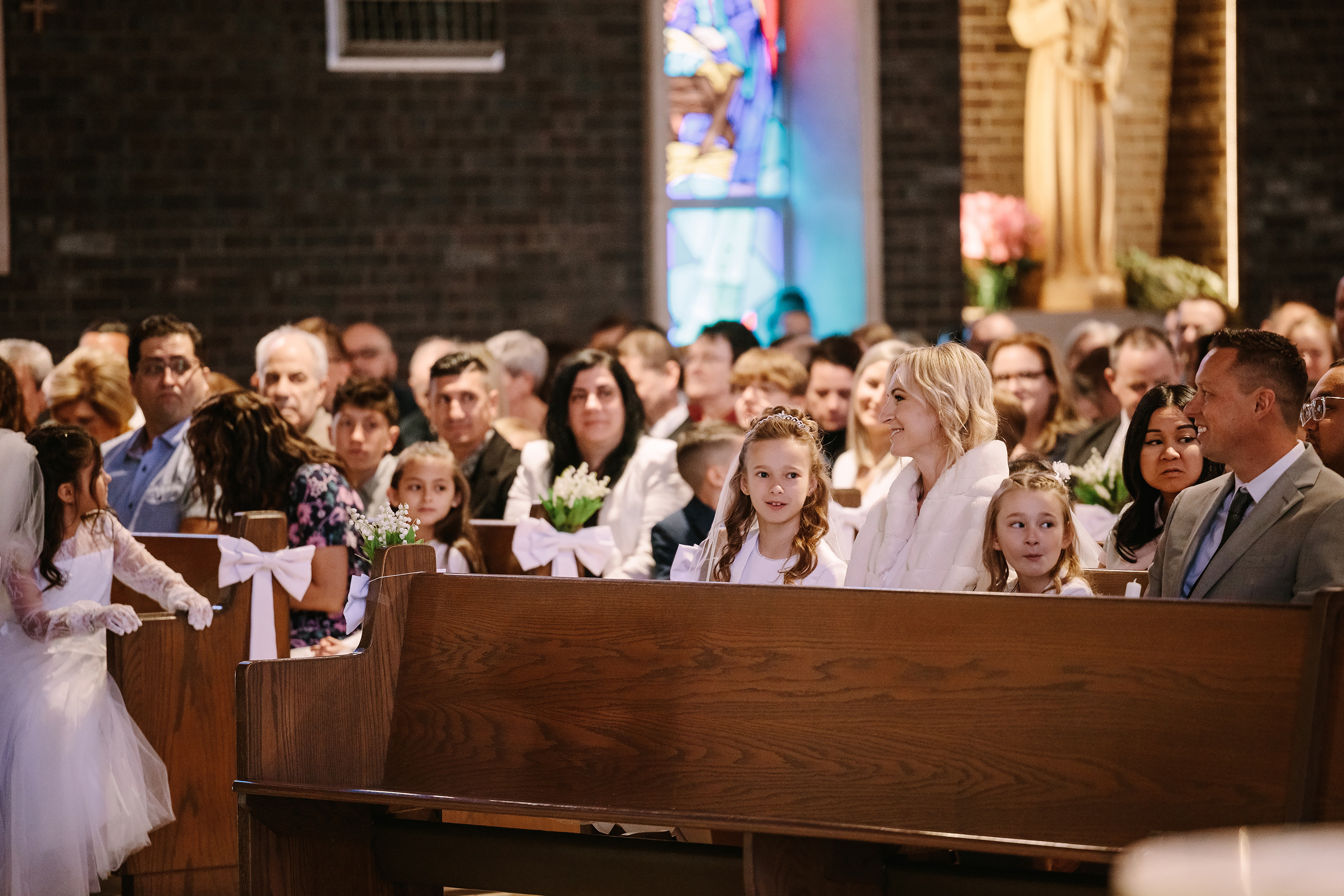 First Communion 05.06.2023. Wedding family event photographer in Chicago Nick Yushevich