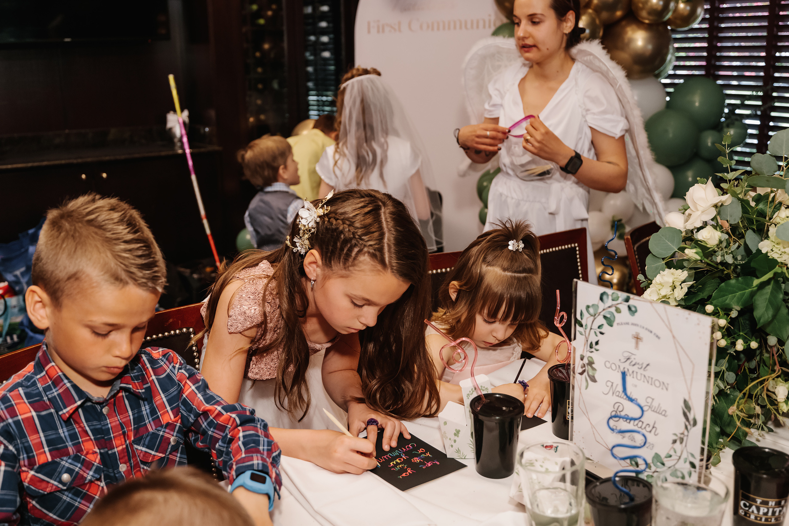 First Communion 05.06.2023. Wedding family event photographer in Chicago Nick Yushevich