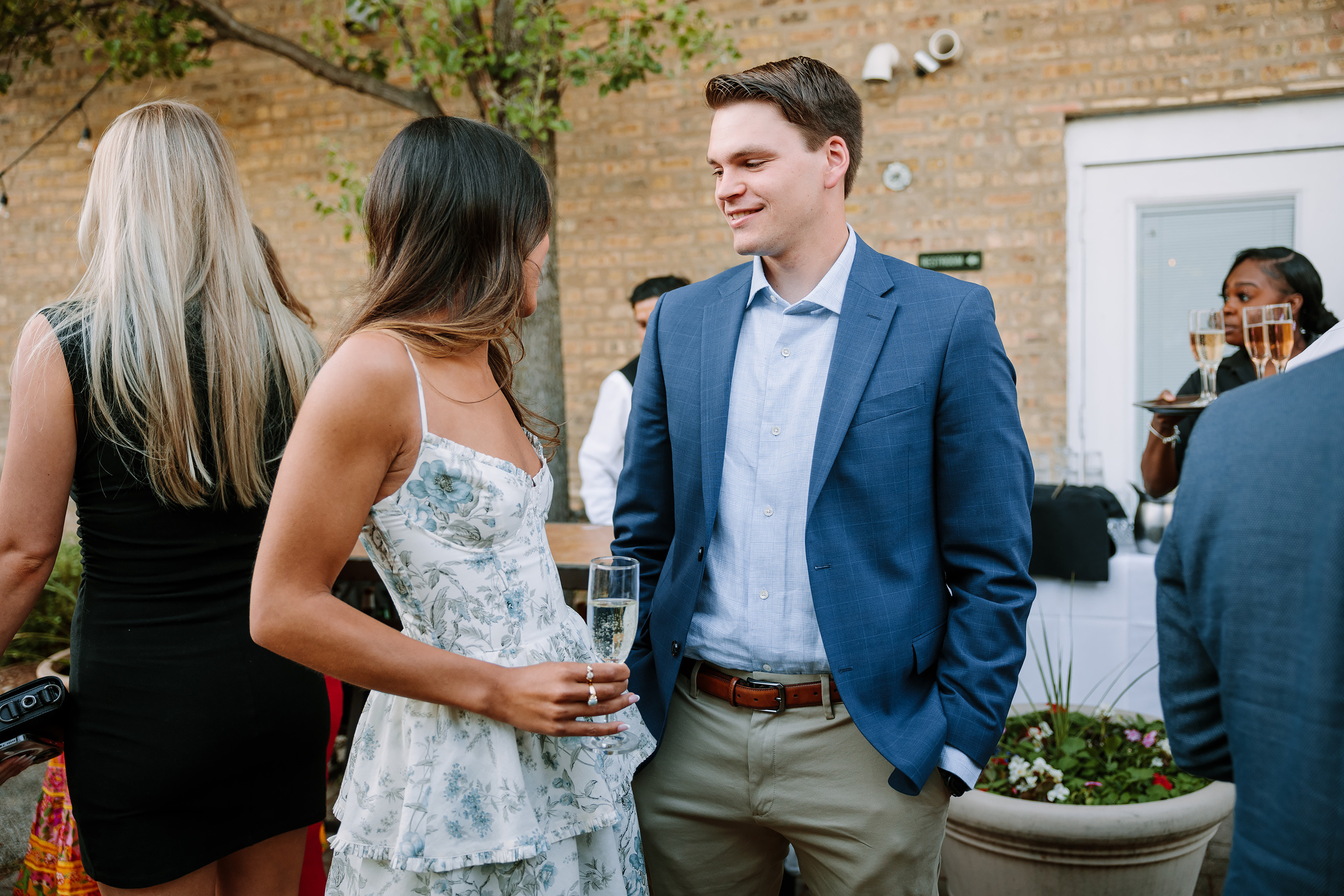 06.09.2023 Rehearsal dinner. Wedding family event photographer in Chicago Nick Yushevich