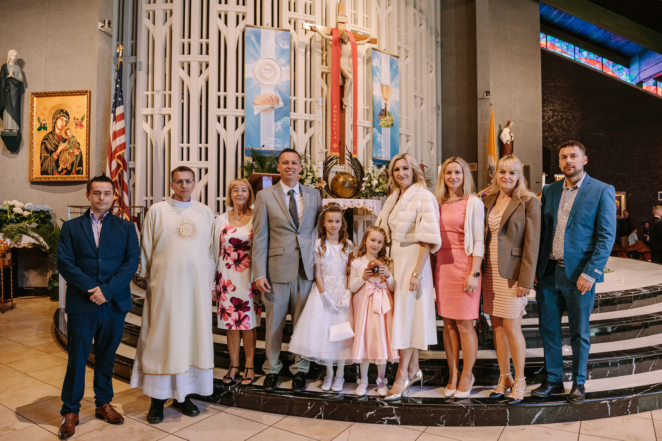 First Communion 05.06.2023. Wedding family event photographer in Chicago Nick Yushevich