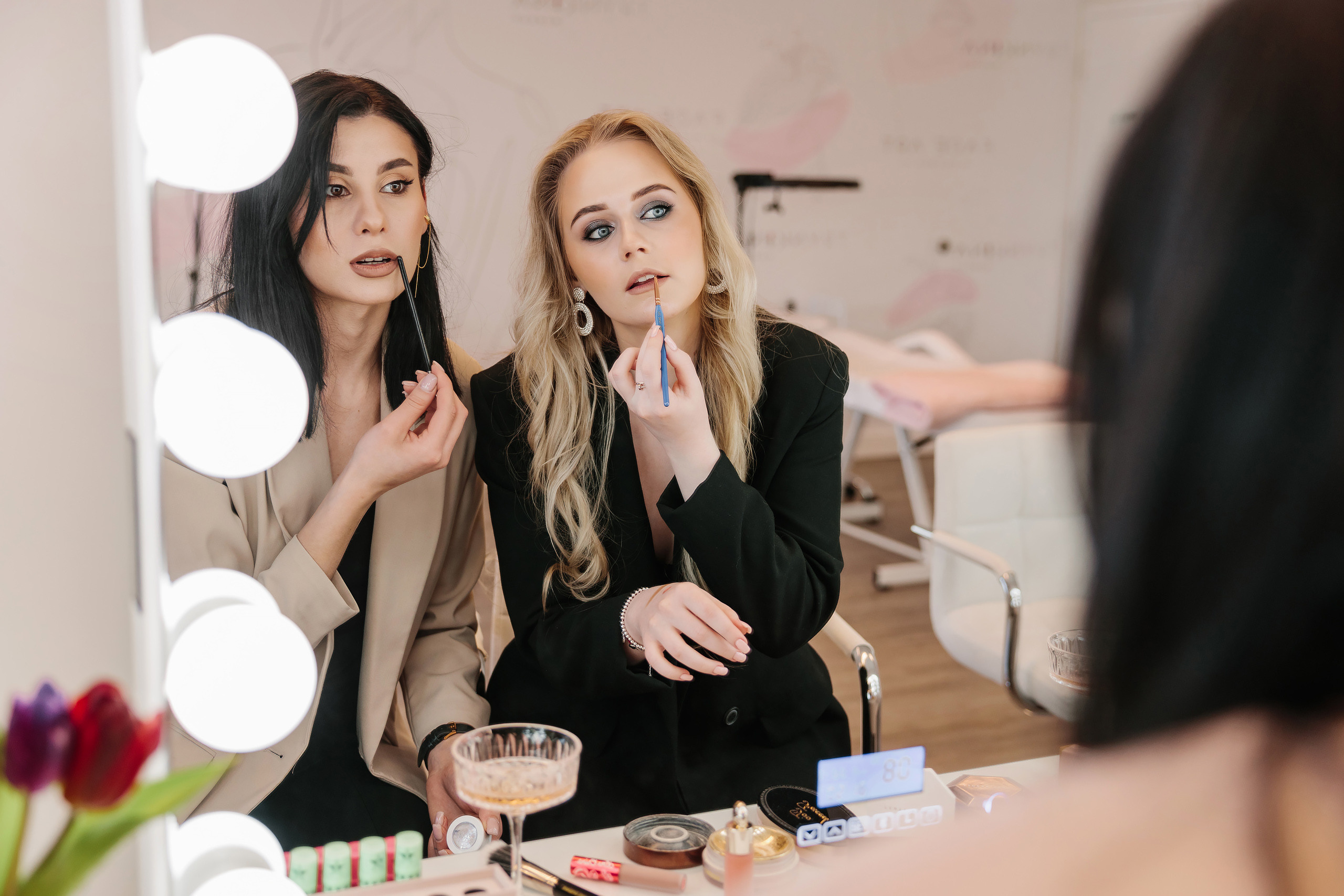 Trynkina Makeup 04.11.2023. Wedding family event photographer in Chicago Nick Yushevich